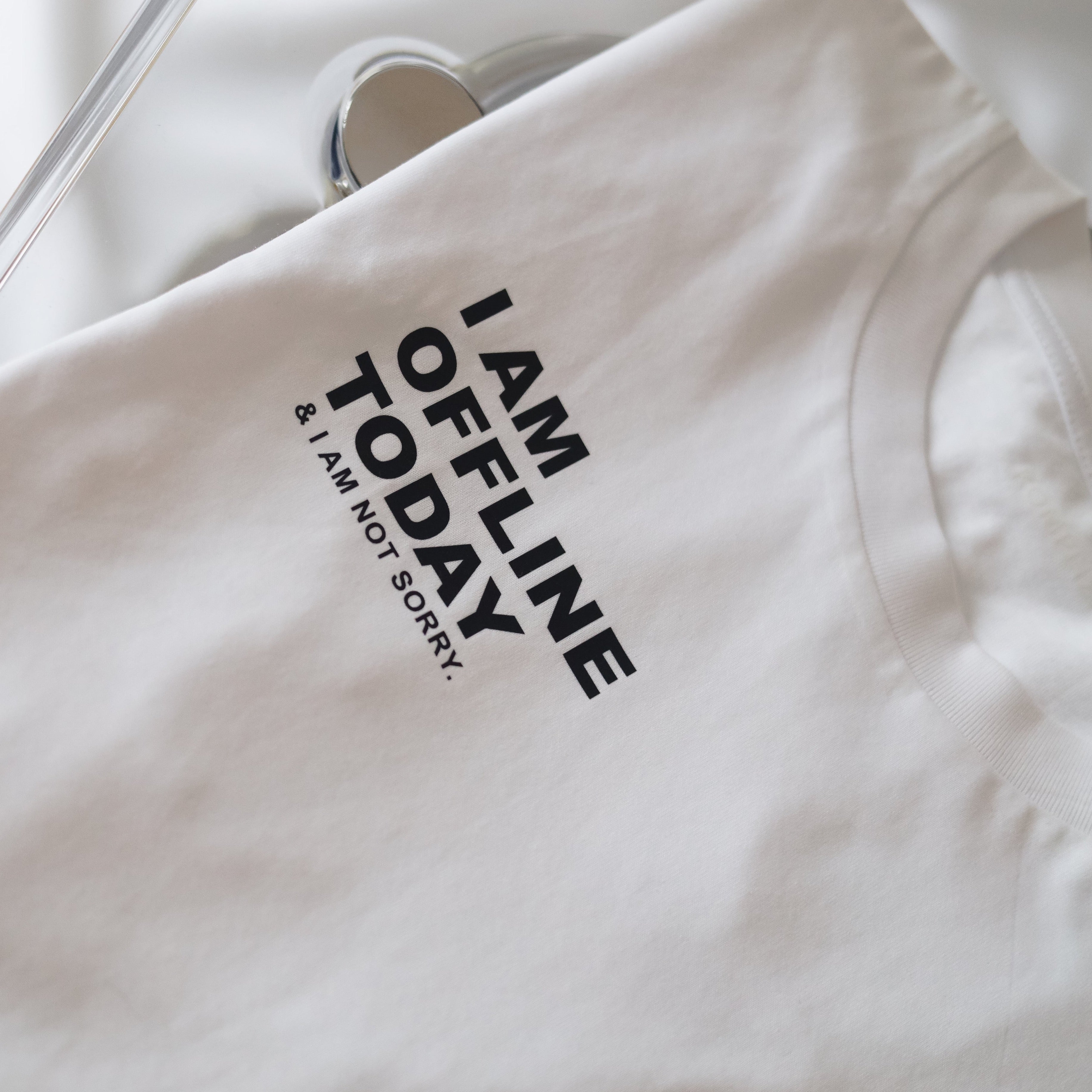 OFFLINE Shirt white/ black