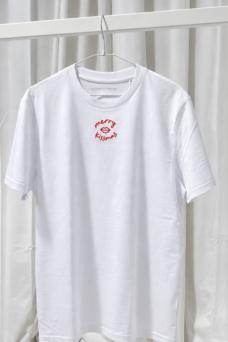 Shirt KISS-MAS white/ red