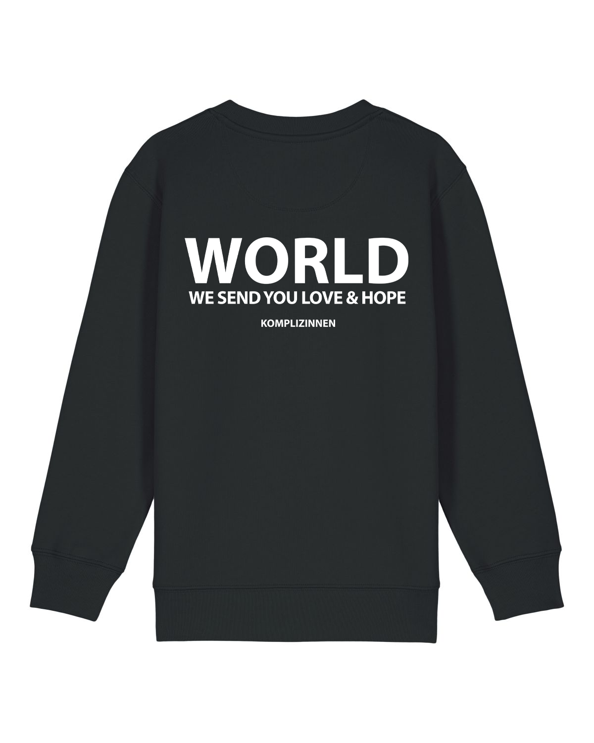 World Sweater Kids black