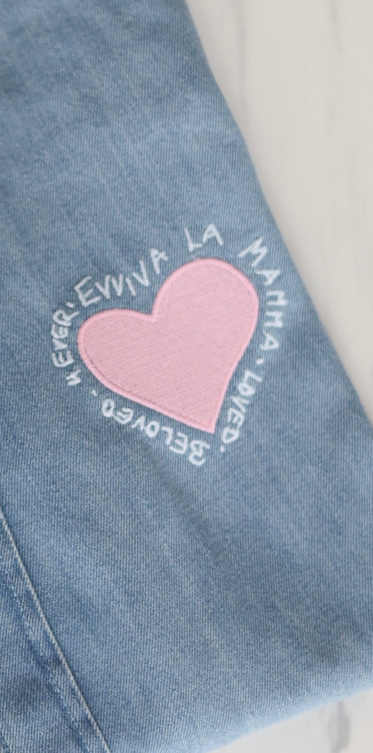 EVVIVA LA MAMMA Denim Hemd
