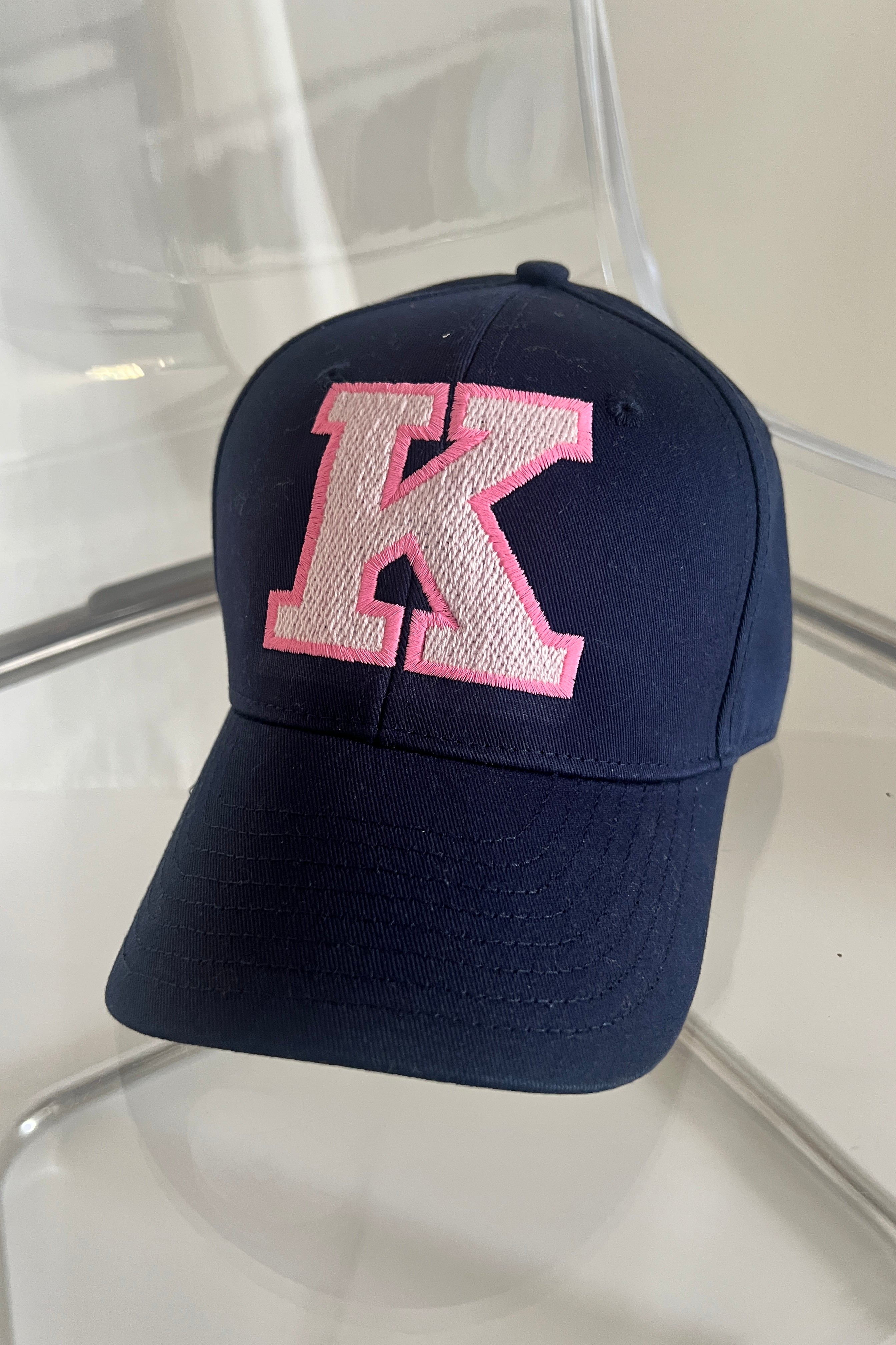 CAP K navy/ light pink