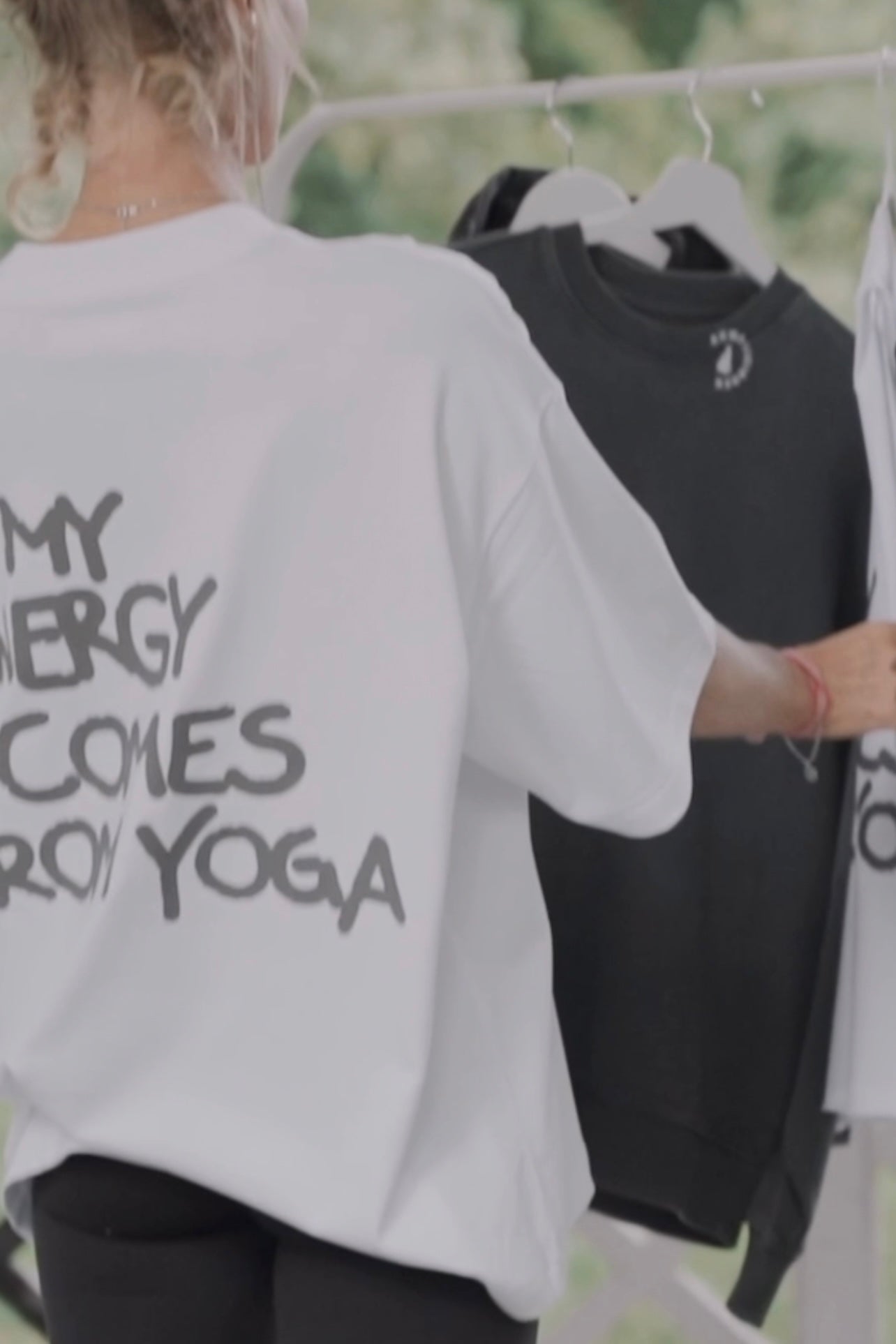ENERGY Yoga Shirt onesize/ white