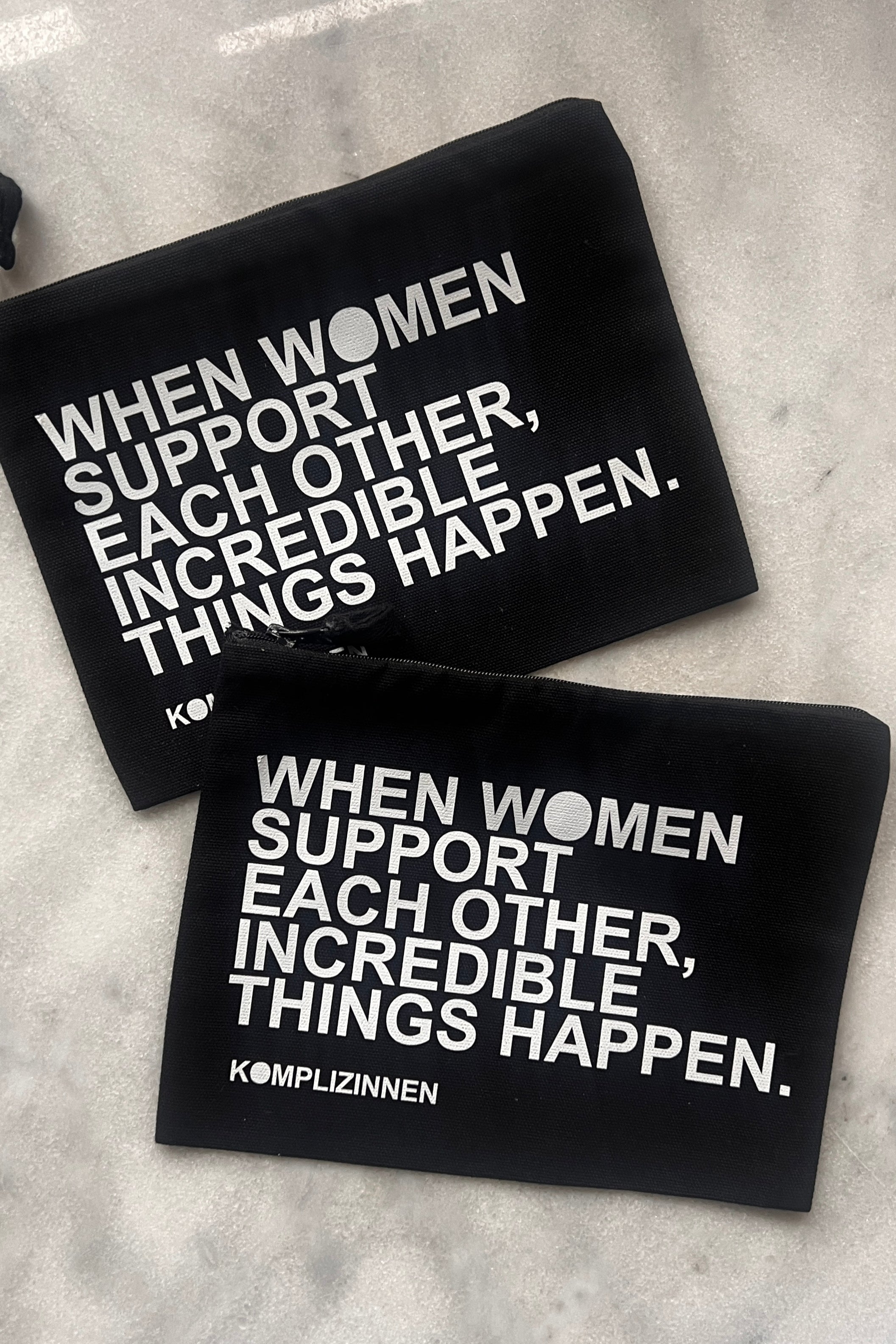 Pouch WOMEN black/ white