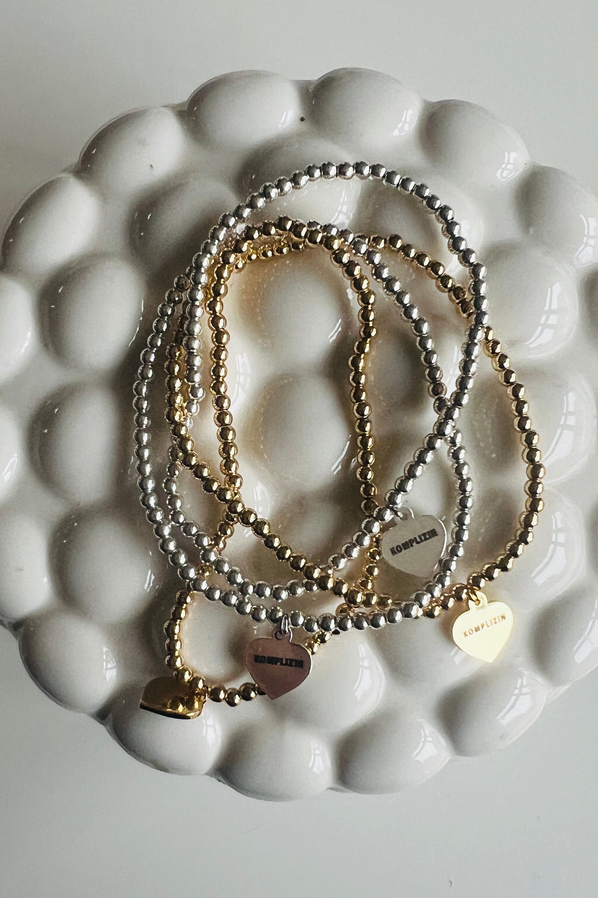 Bracelet KOMPLIZIN gold/ silver