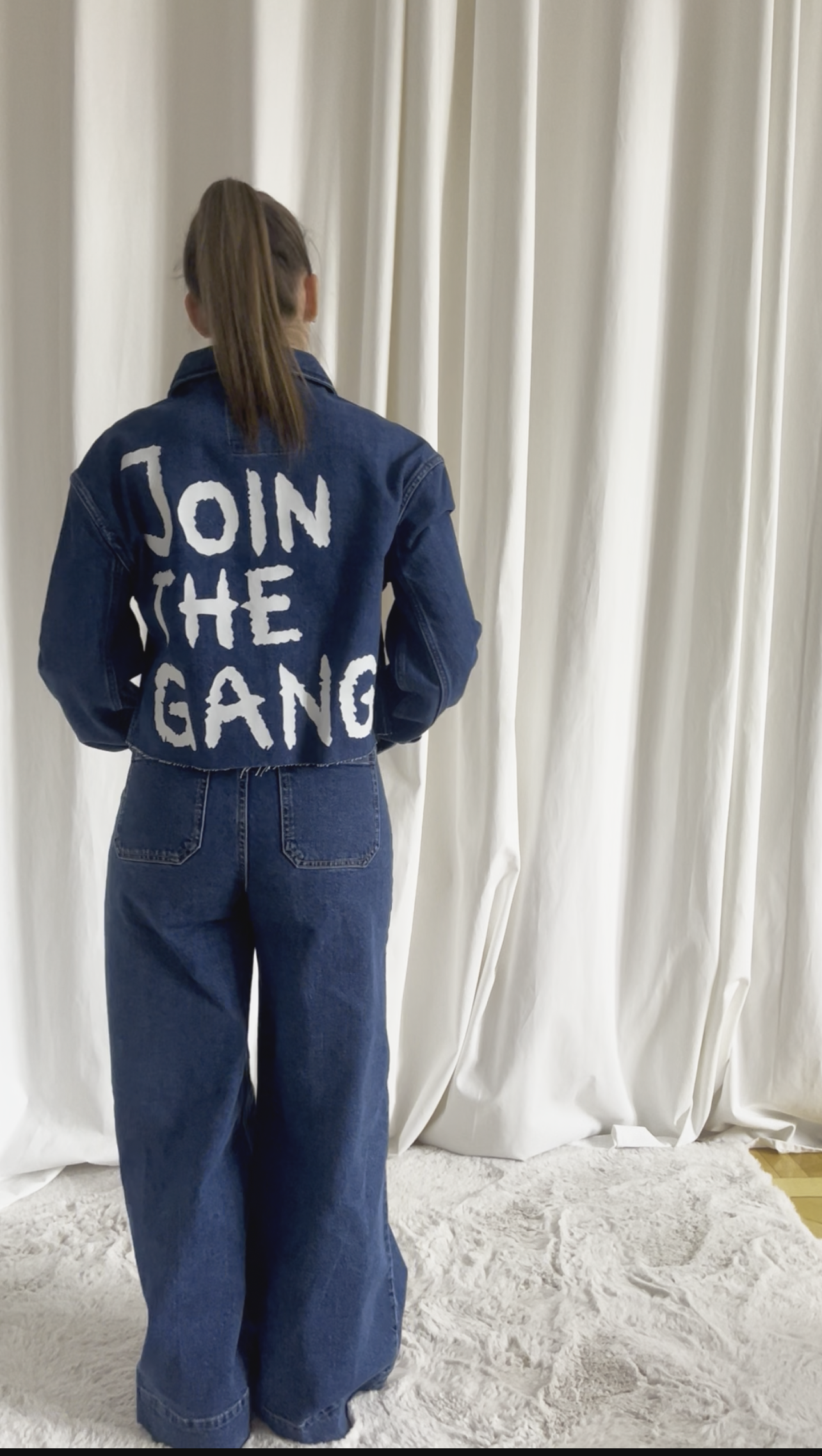 Jeans-Jacke JOIN THE GANG