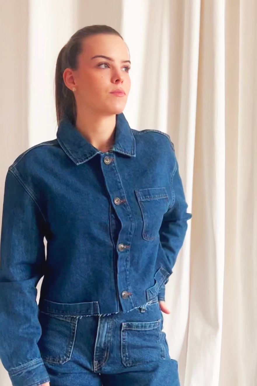 Jeans-Jacke JOIN THE GANG