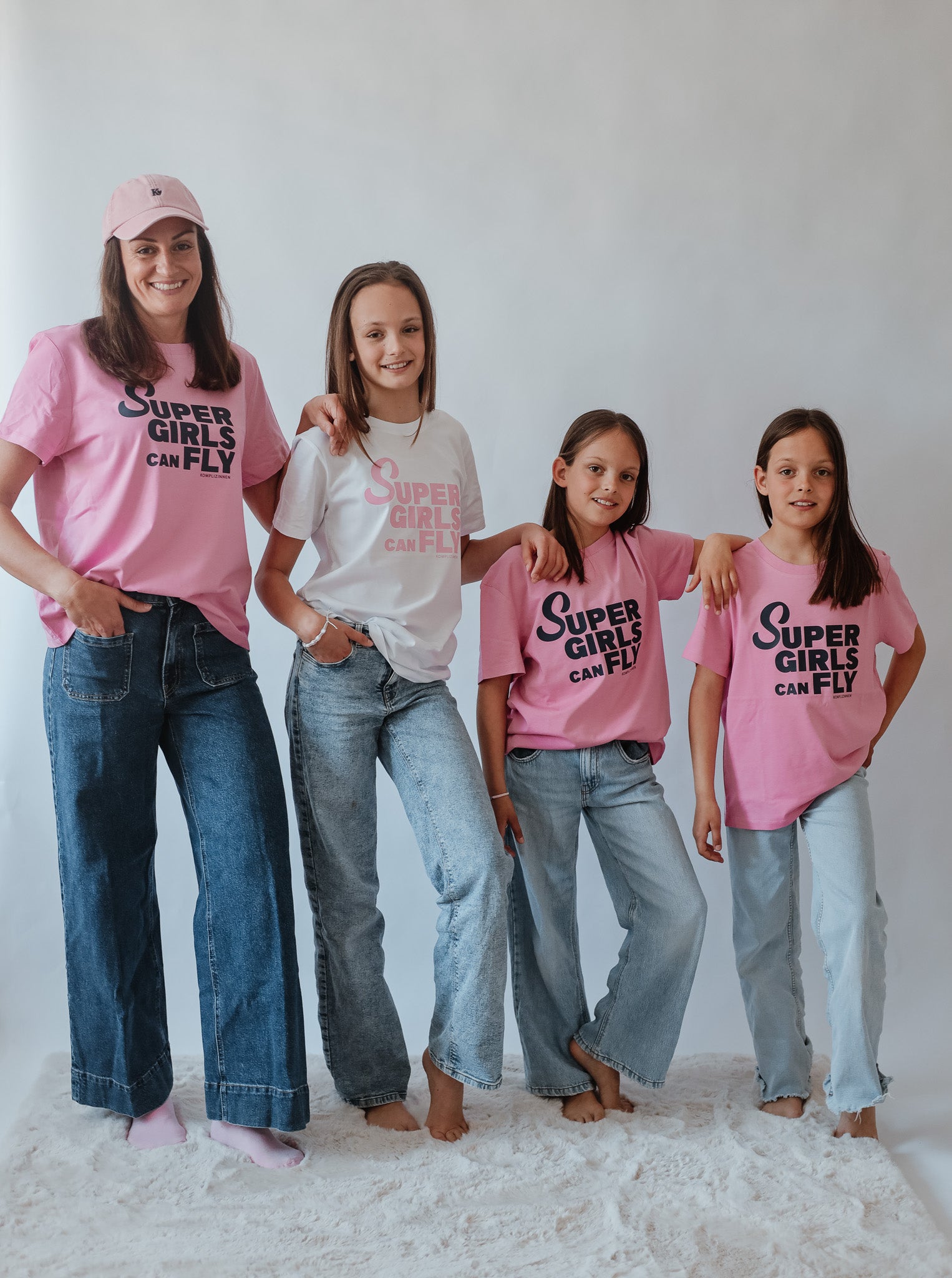 SUPERGIRL Shirt bubble pink/ navy