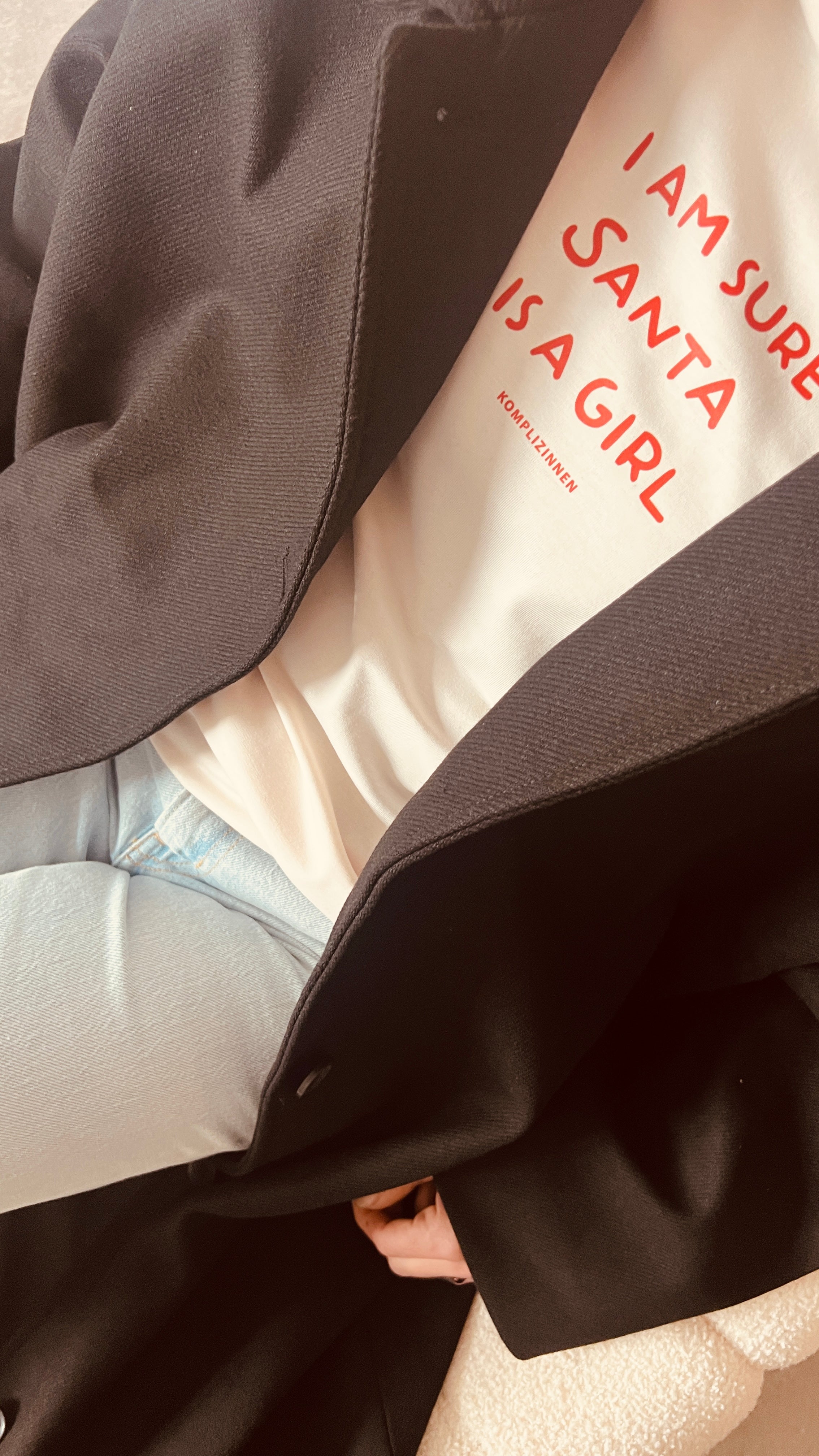 Shirt SANTA white/ red