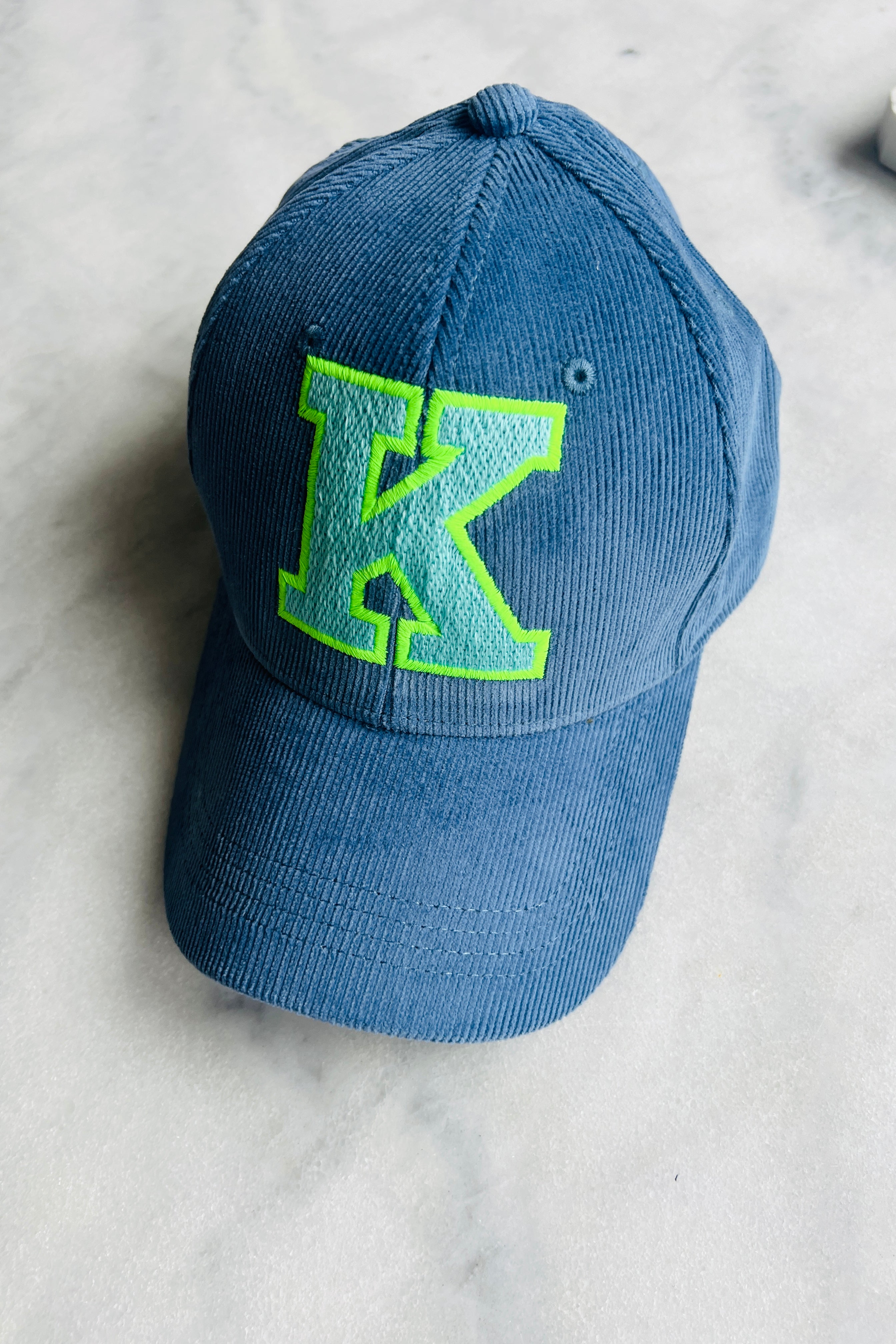 CAP K Cord blue/ neon green