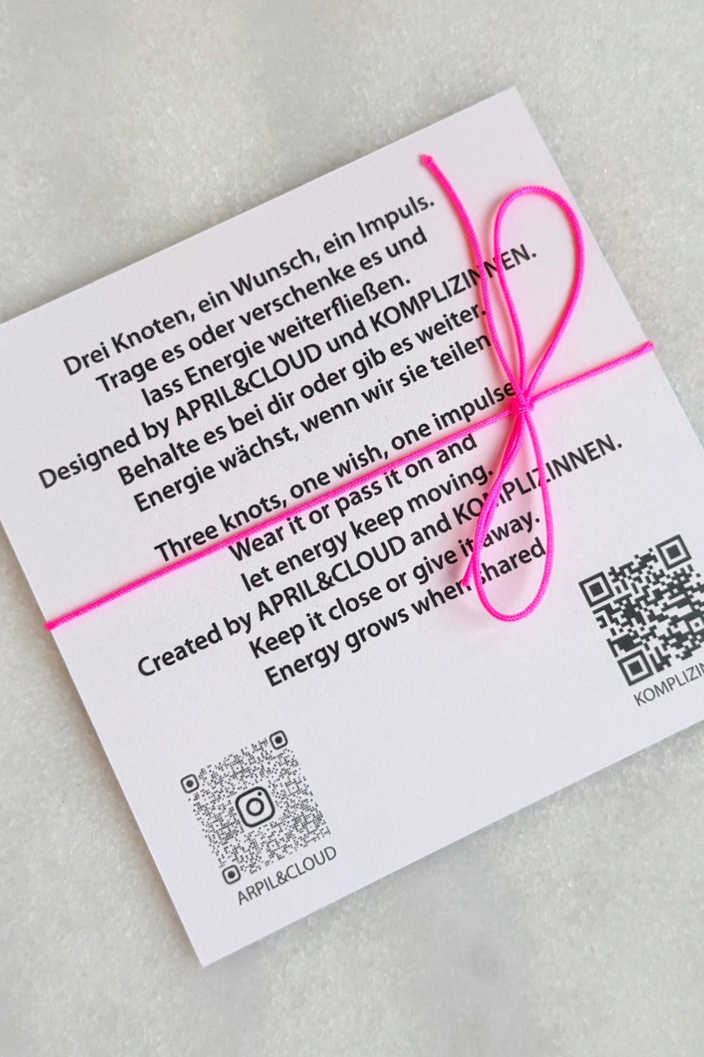 Armband ENERGY X APRIL & CLOUD