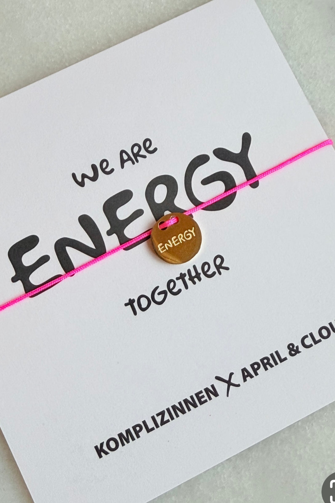 Armband ENERGY X APRIL & CLOUD