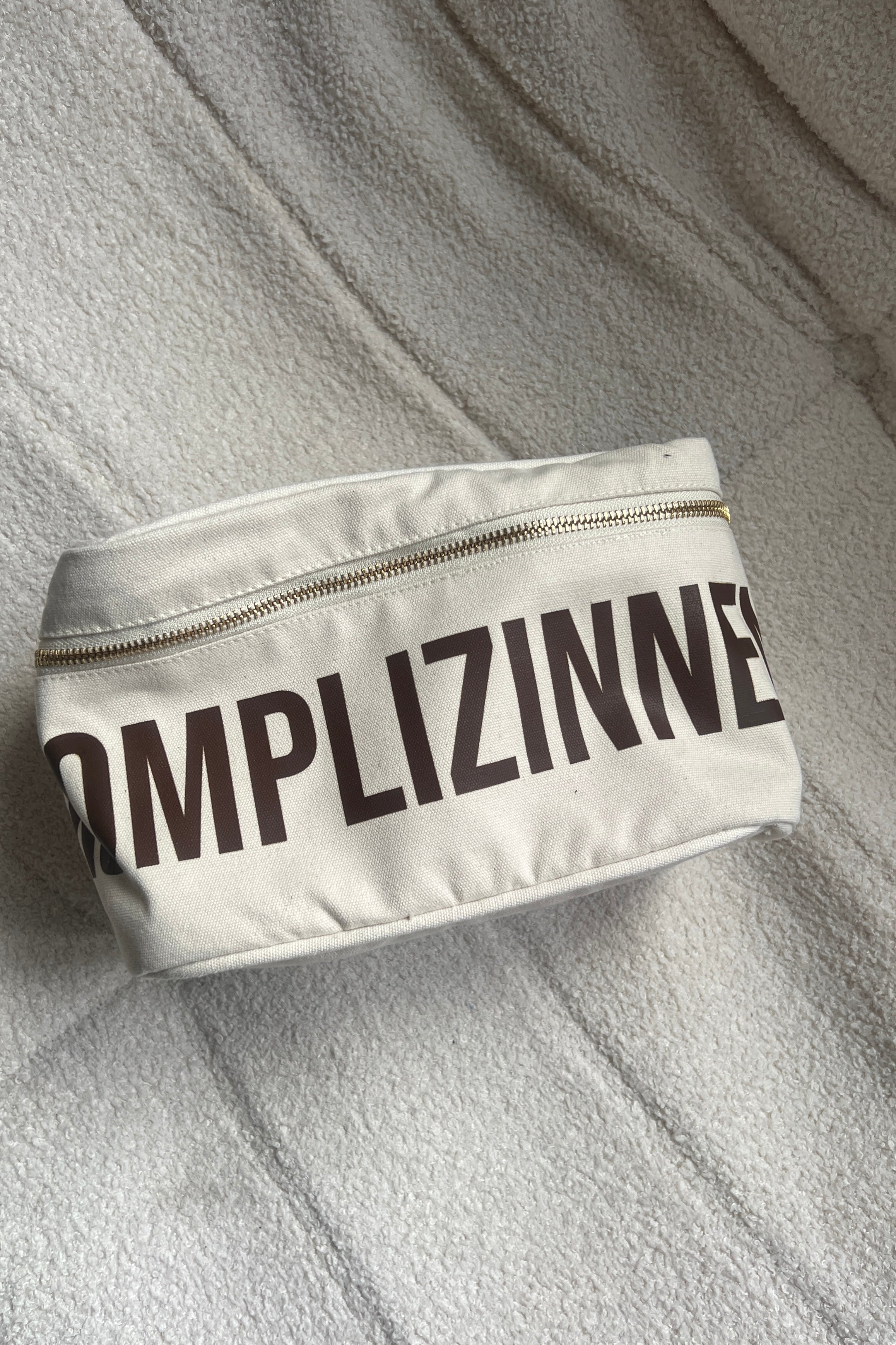 Cosmetic Bag KOMPLIZINNEN brown