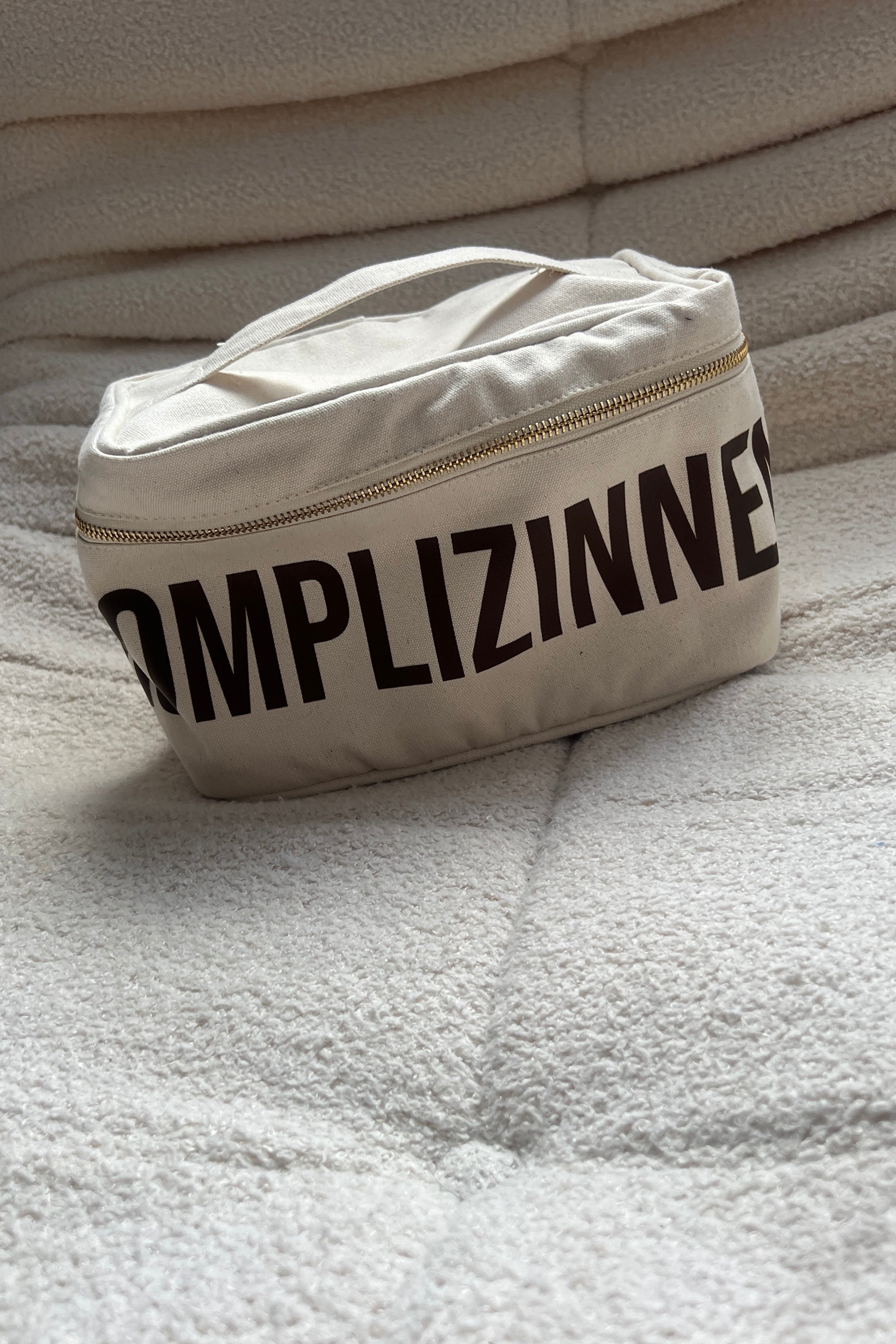 Cosmetic Bag KOMPLIZINNEN brown