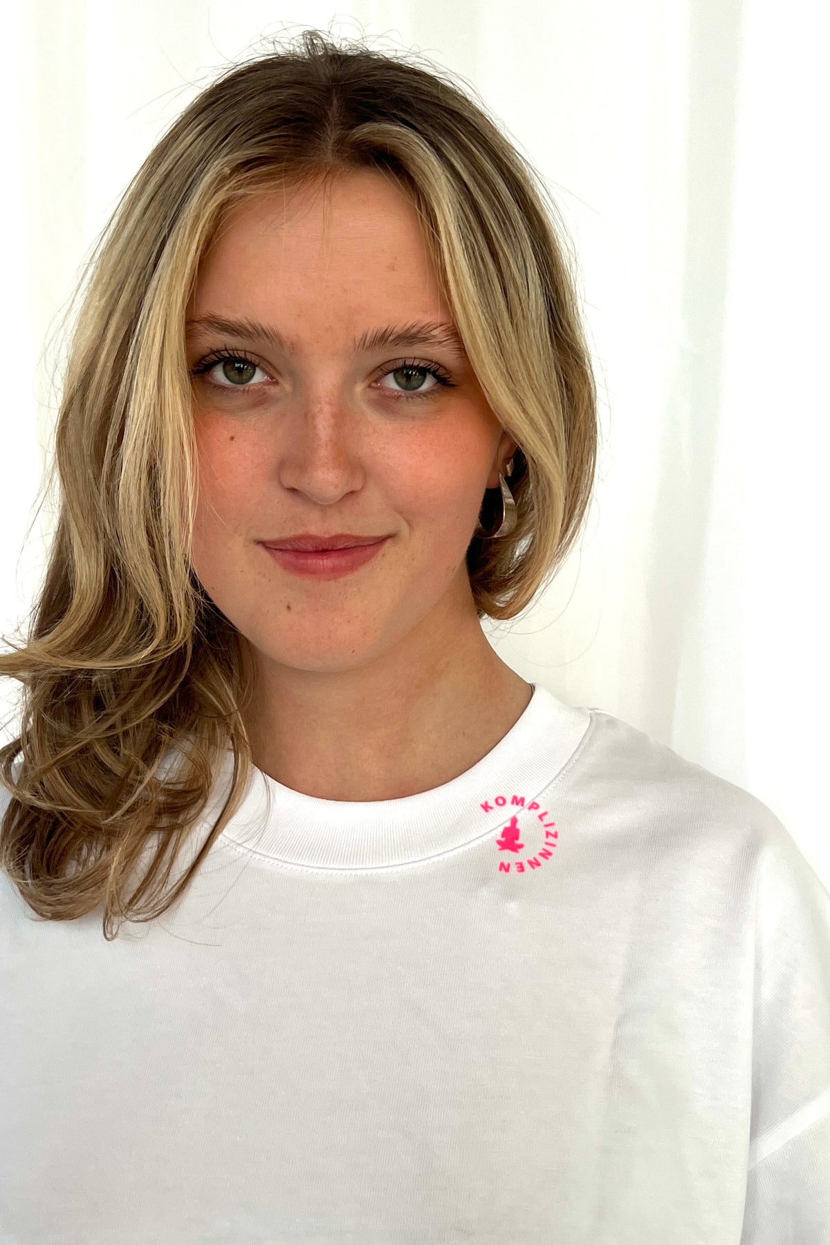 Shirt ENERGY Yoga white/ pink onesize