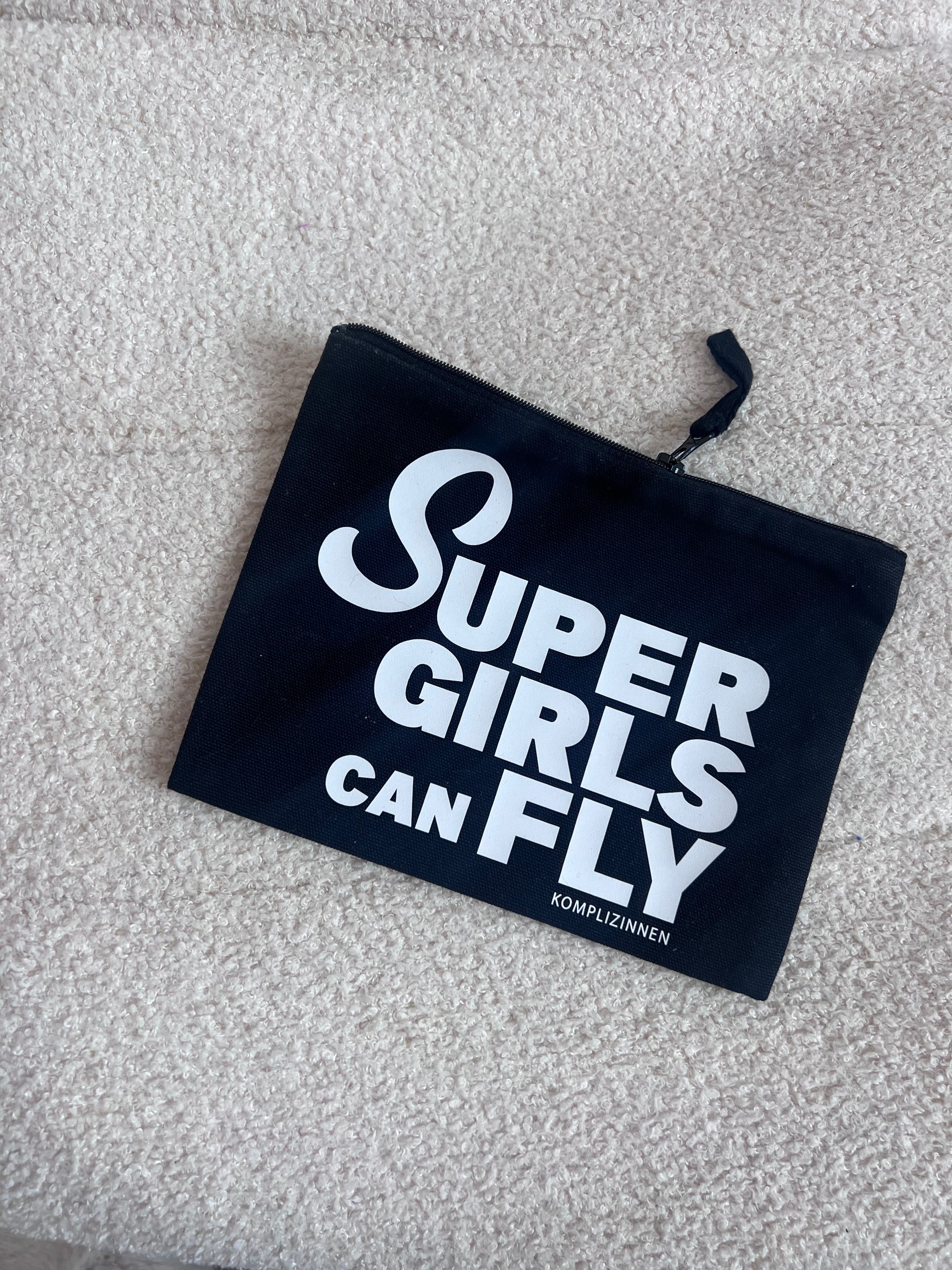 SUPERGIRLS Pouchette black/ white