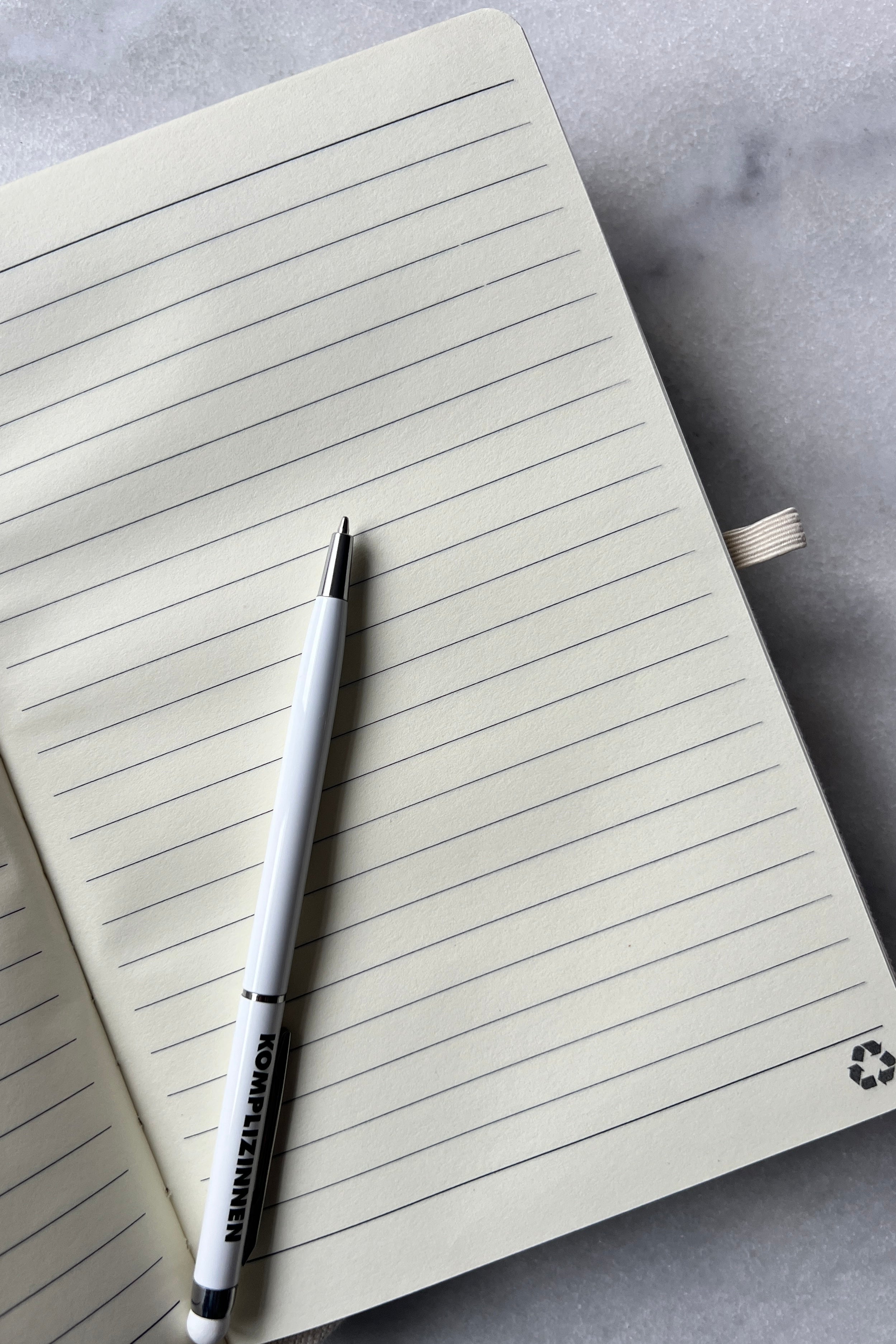 WOMEN Notebook beige/ black