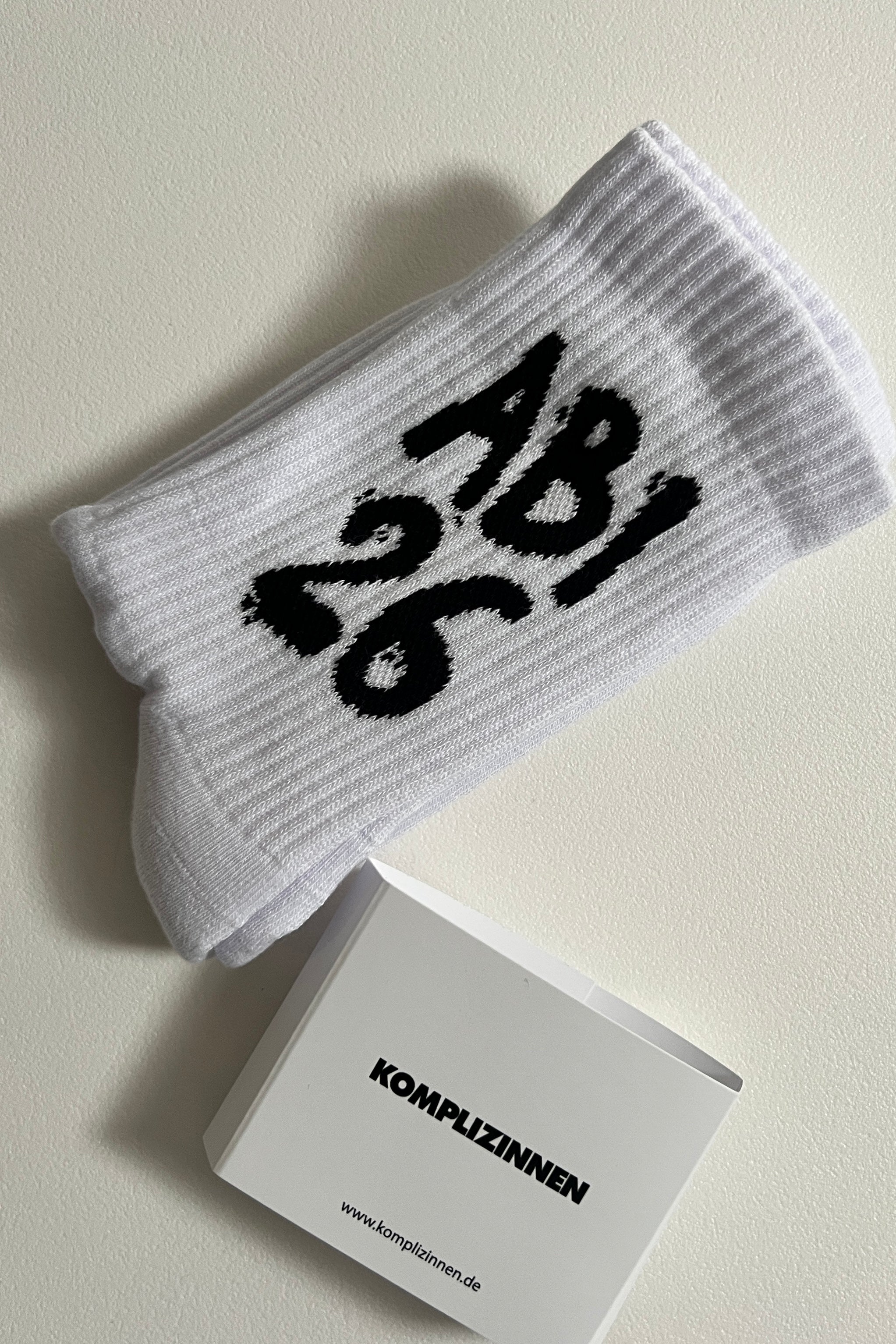 ABI26 Socken white/ black