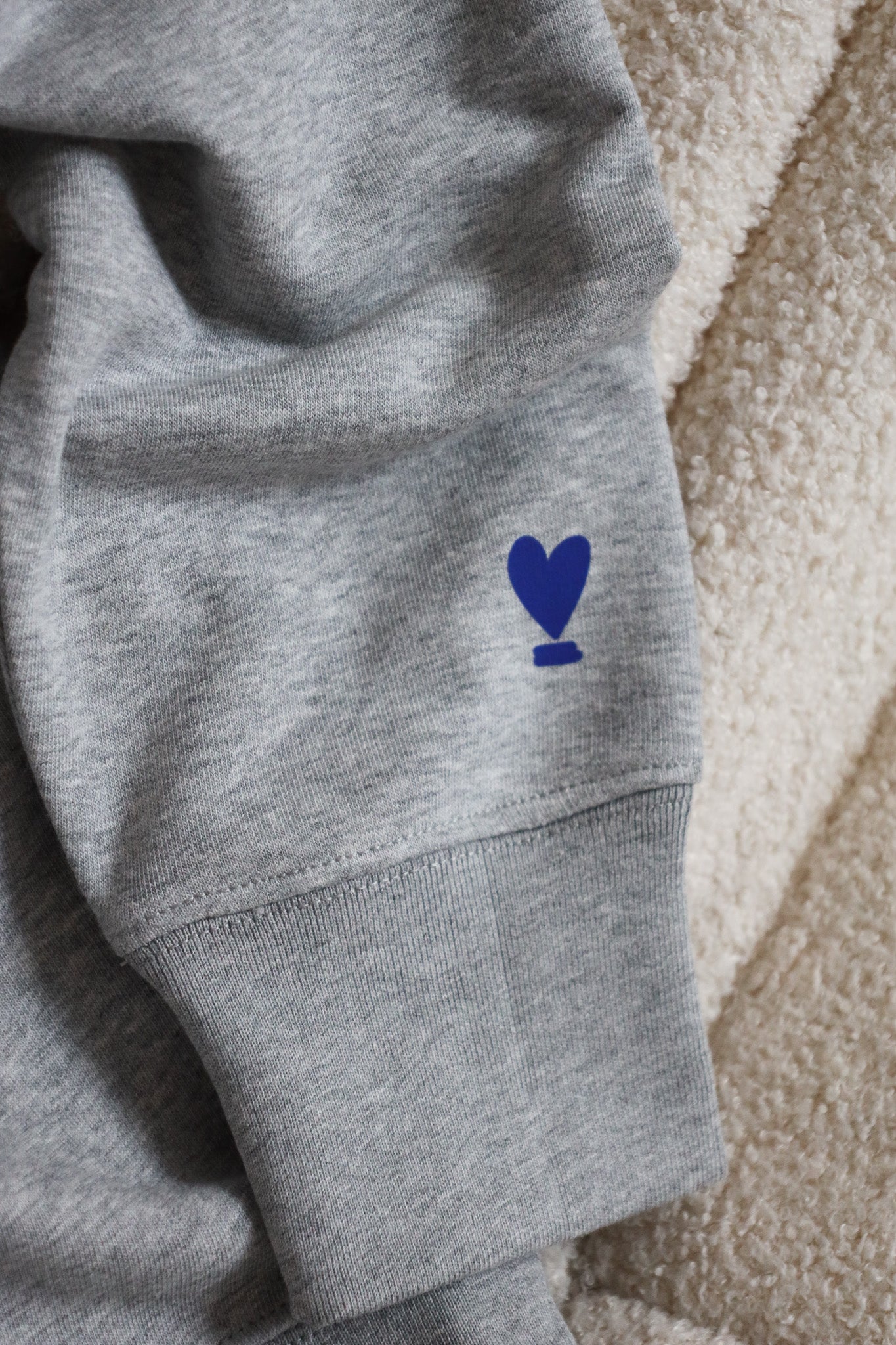 Sweater LADIES BUILD BONDS! grey/ blue