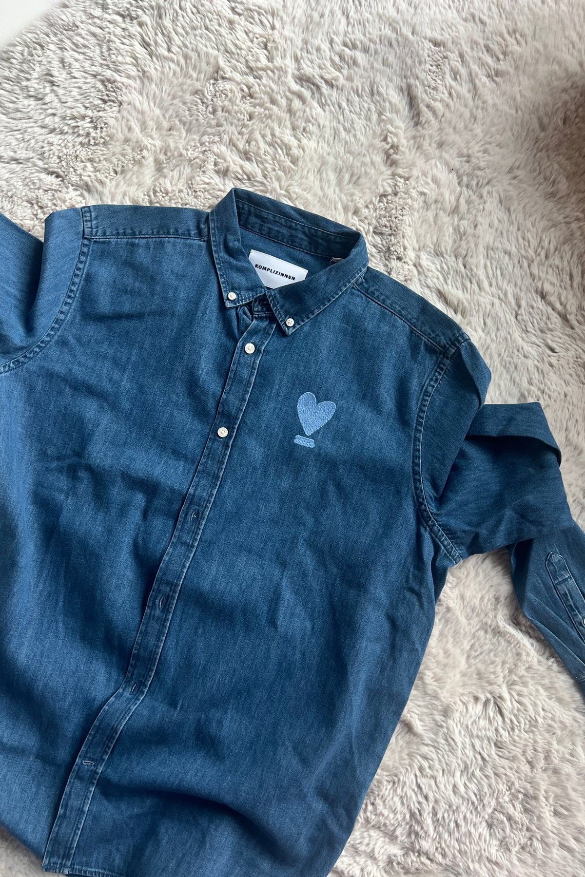 Denim Hemd WE LIFT LOVE
