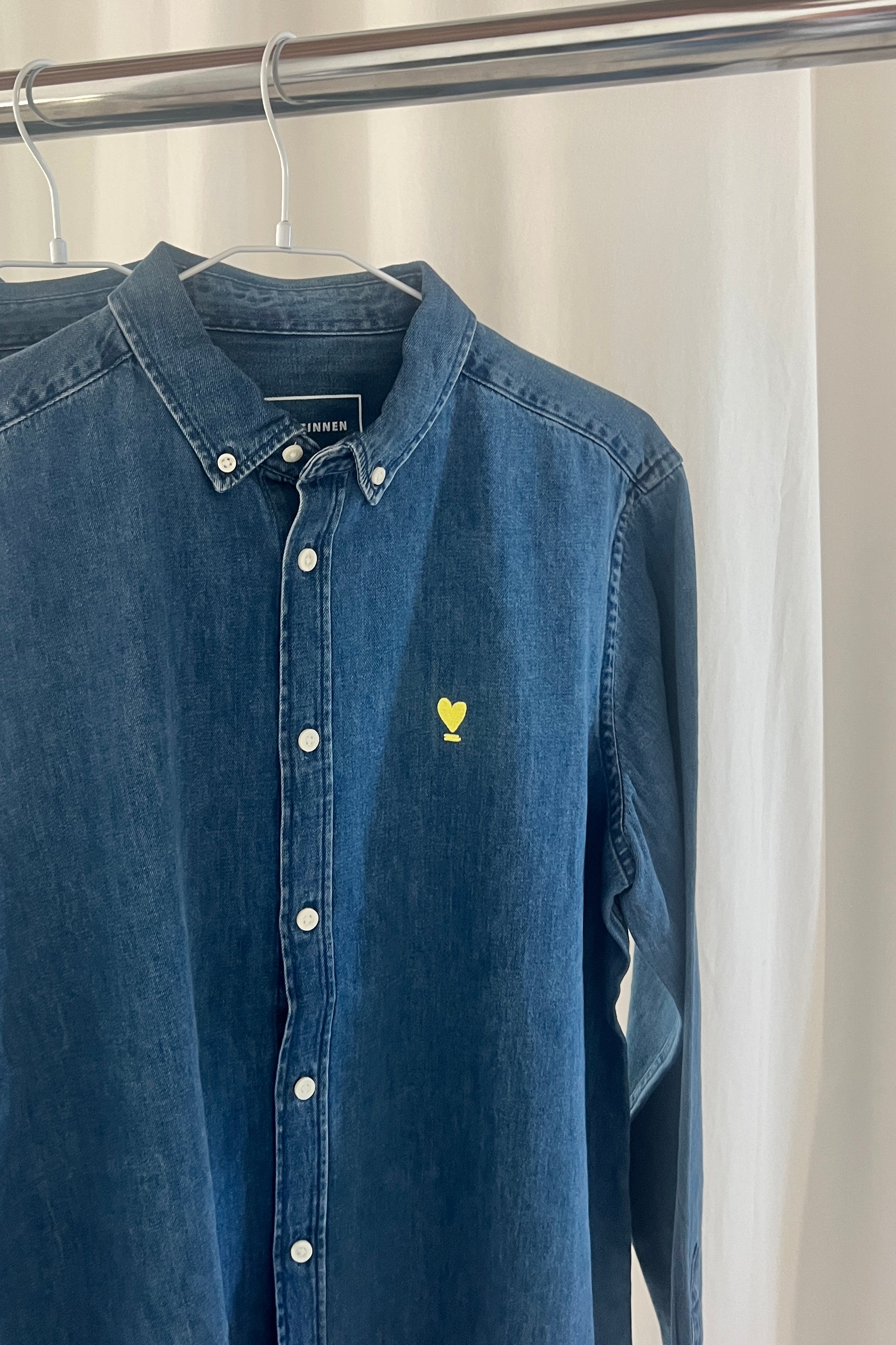 Denim Hemd WE LIFT LOVE