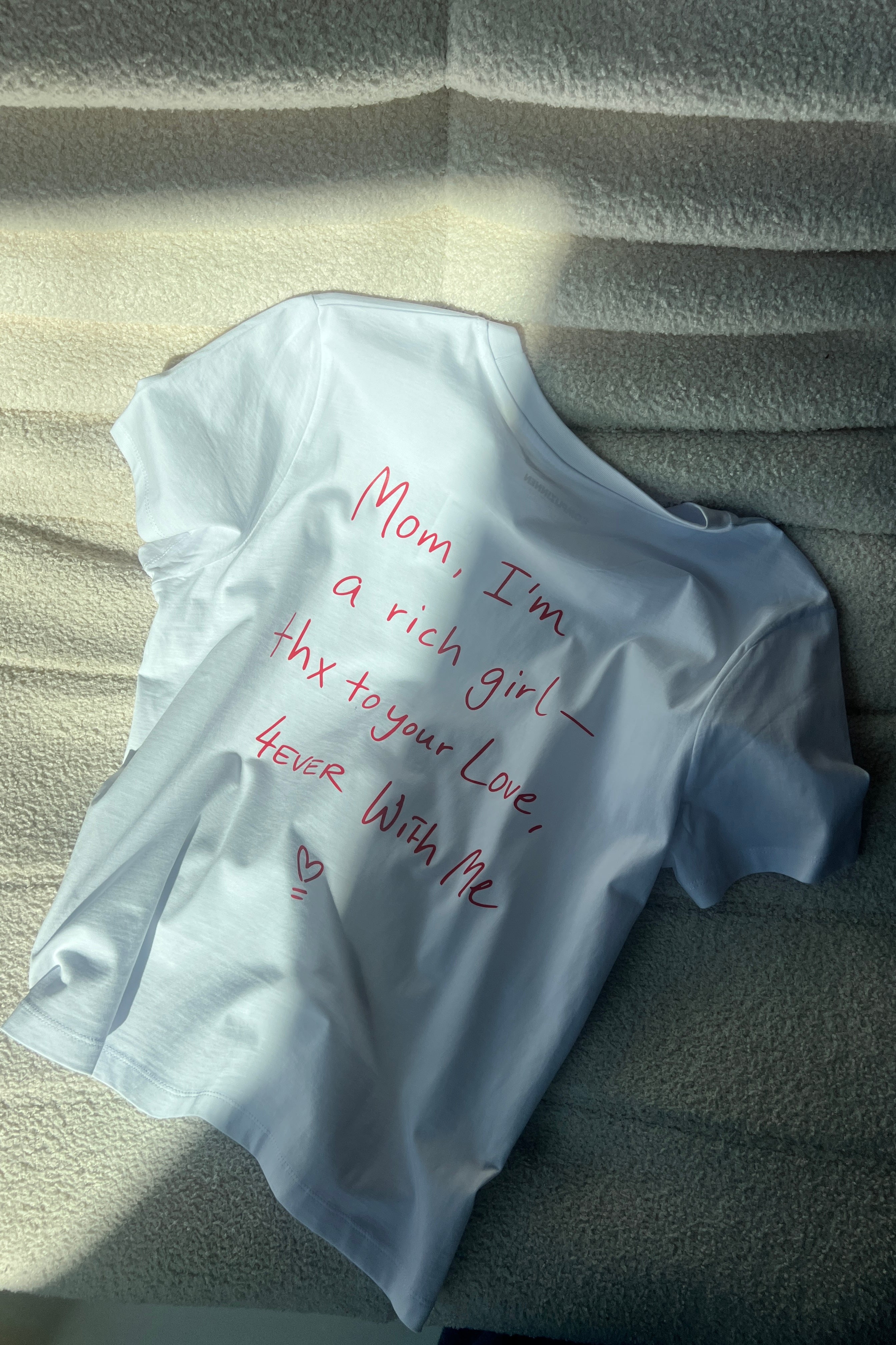 Shirt MOM, IAM A RICH GIRL