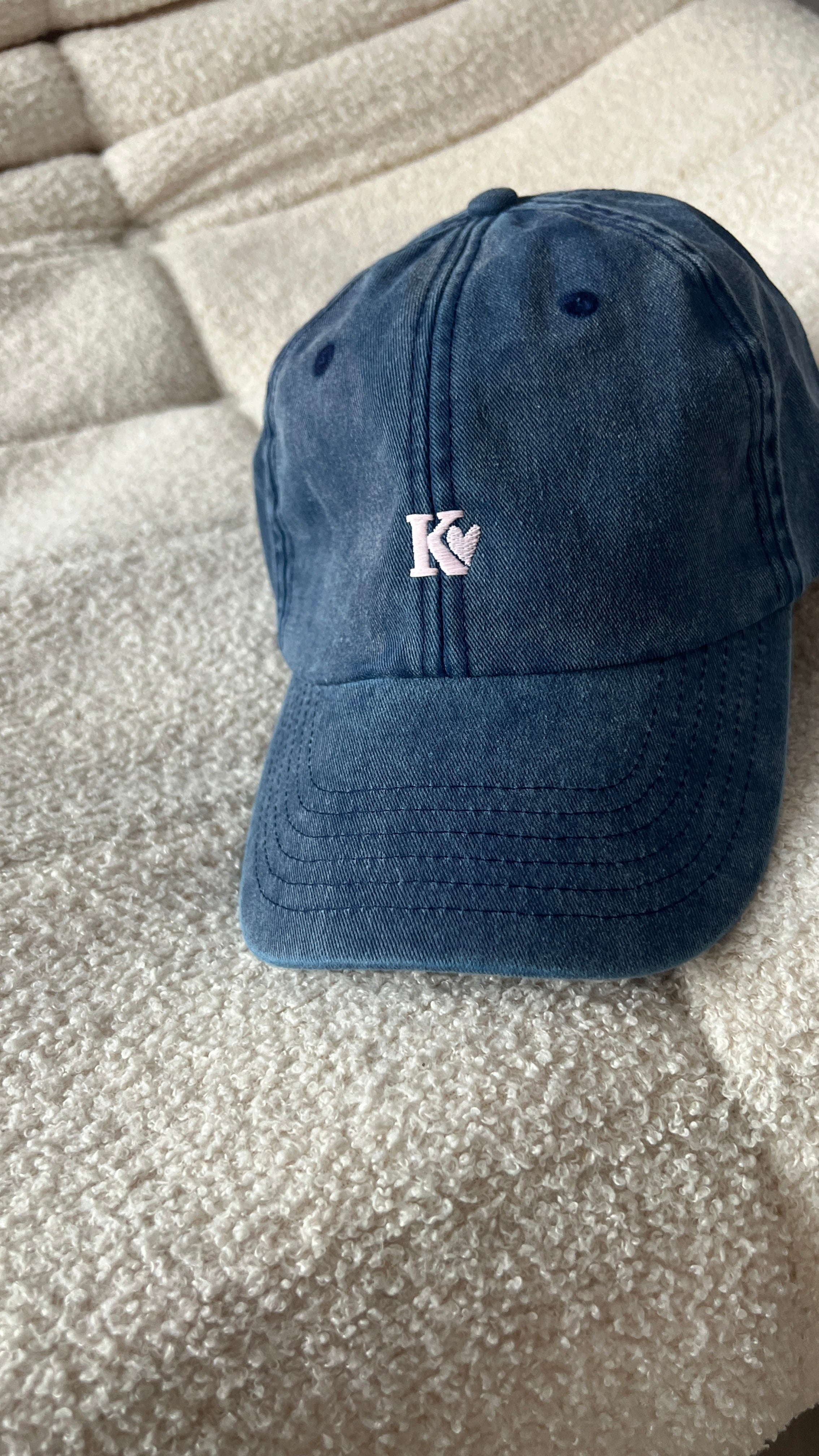 CAP K Love vintage blue/ rosé