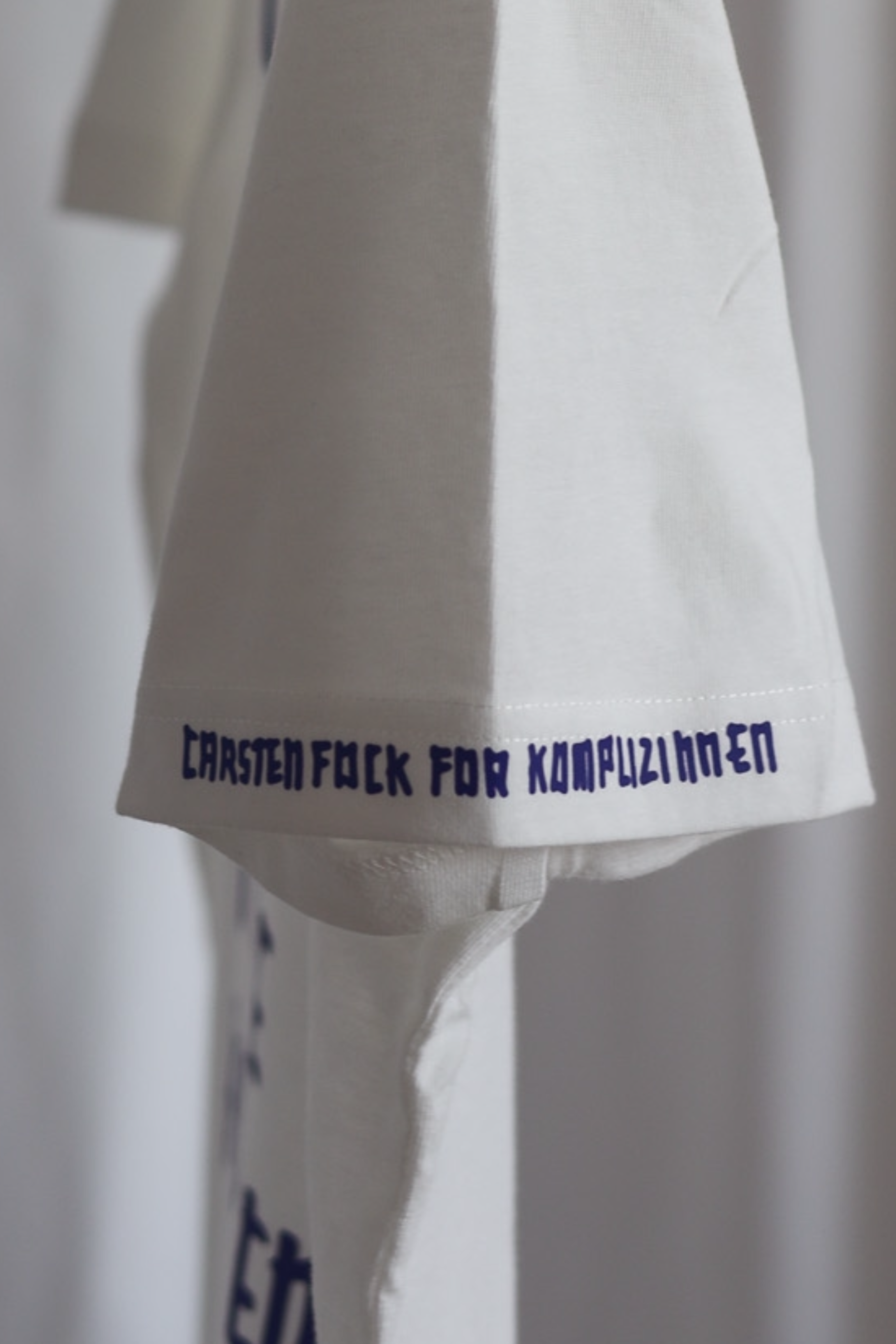 Shirt WOMEN X CARSTEN FOCK off-white/ lila