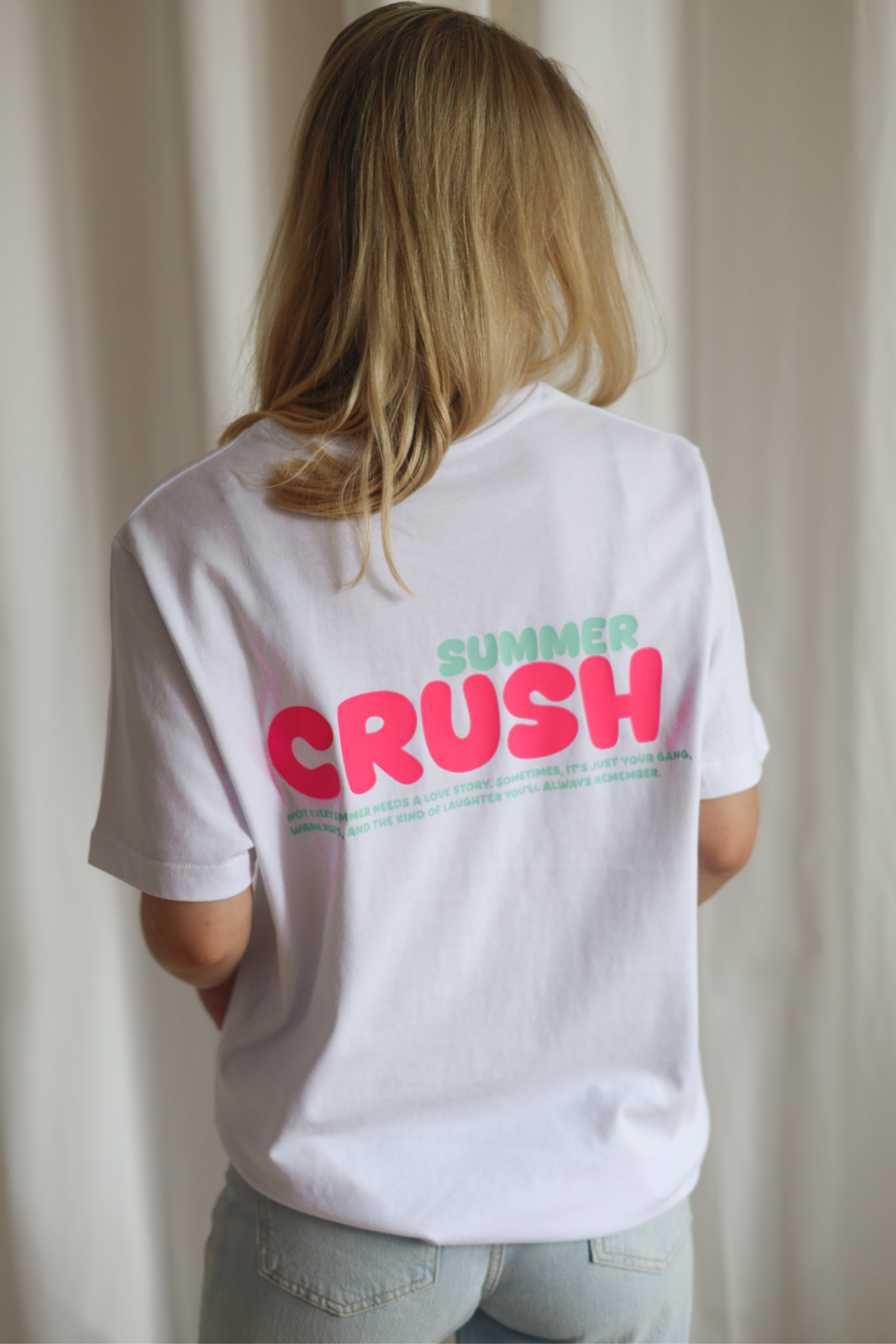 Shirt SUMMER CRUSH white/ pink