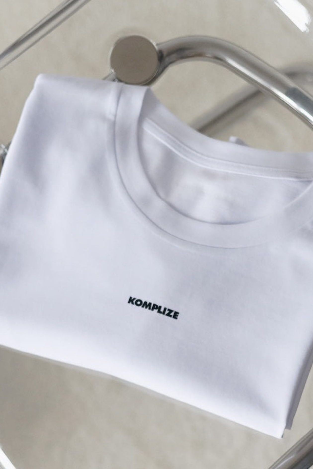 Kids Shirt KOMPLIZE white/ black