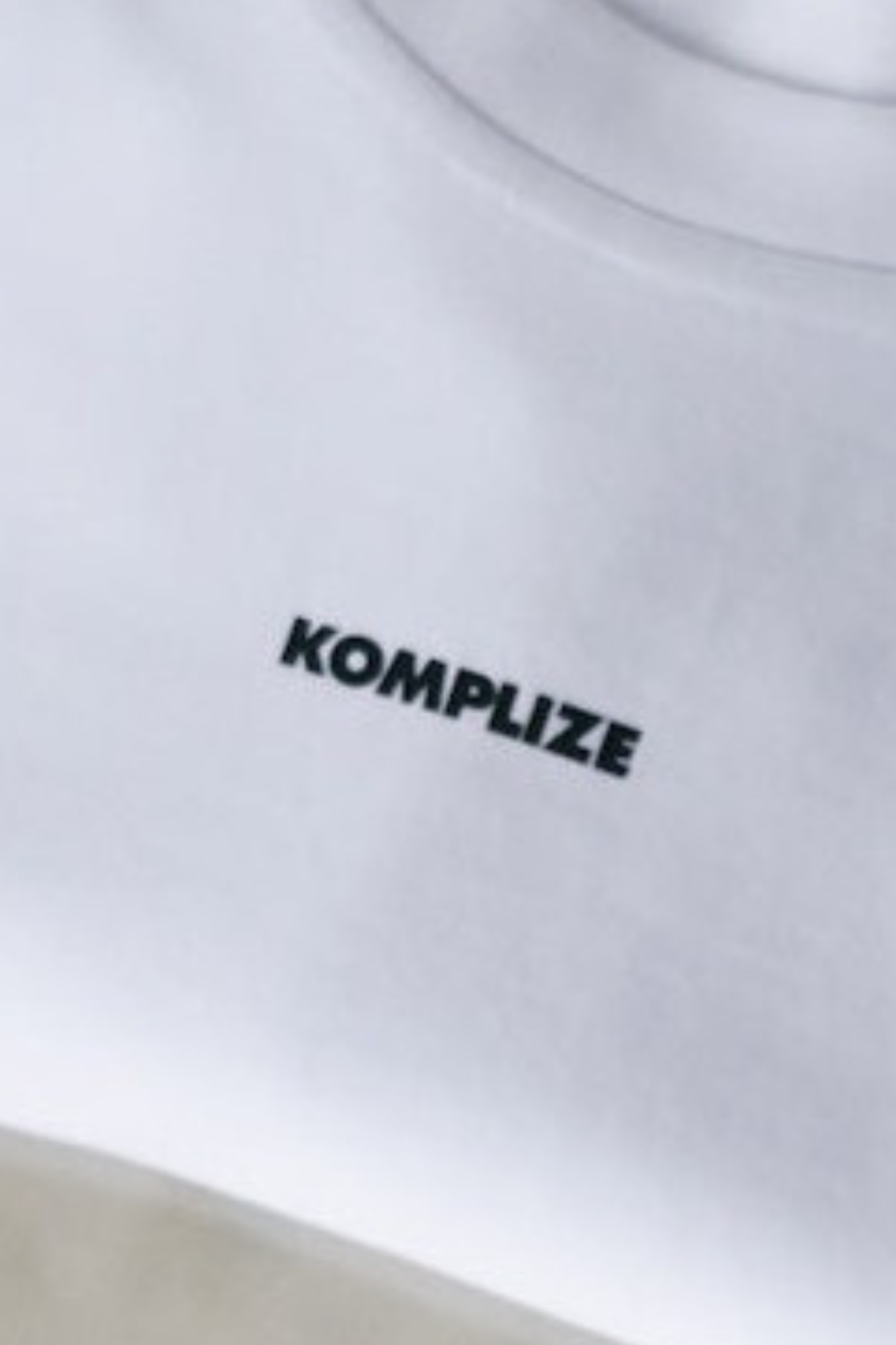 Kids Shirt KOMPLIZE white/ black