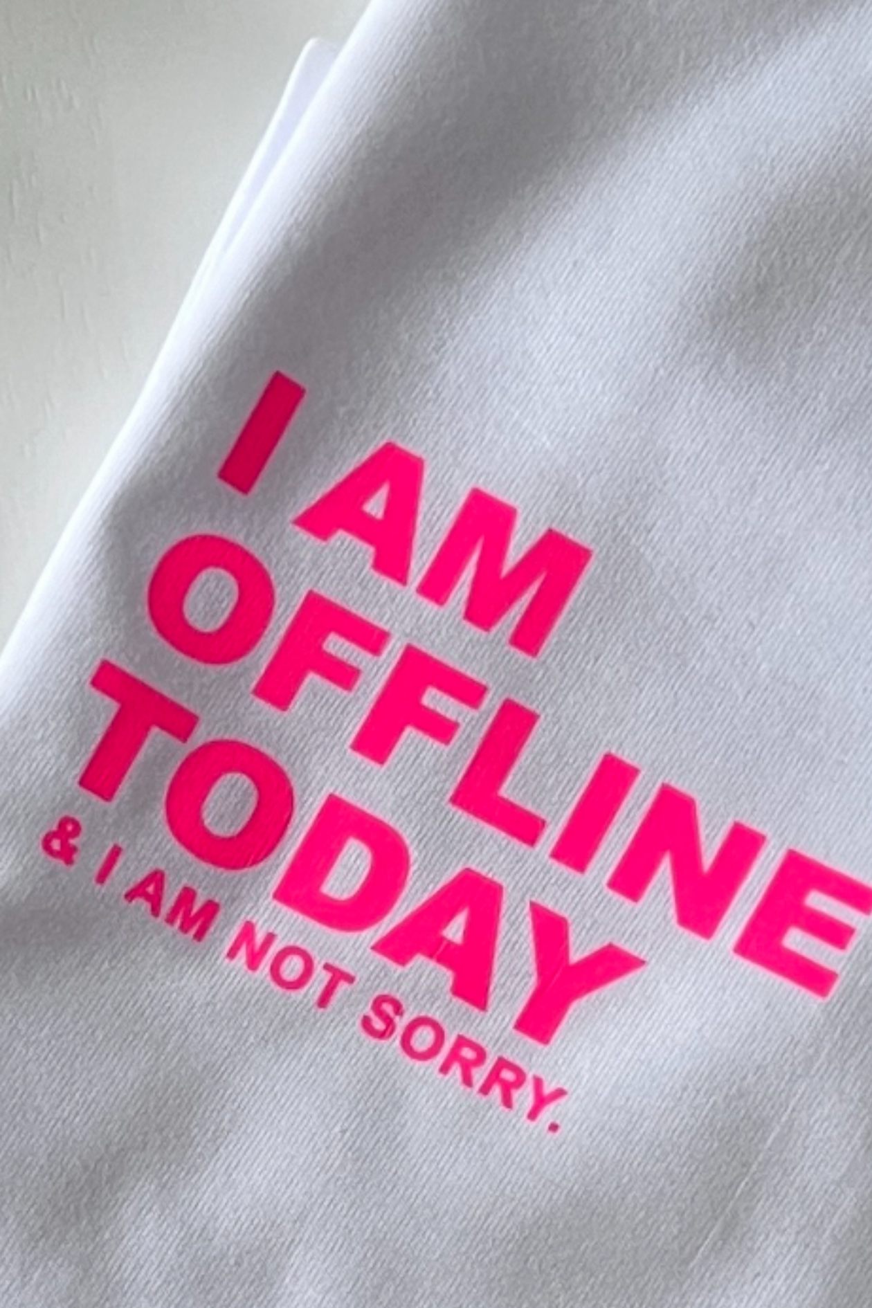 Shirt OFFLINE neon-pink