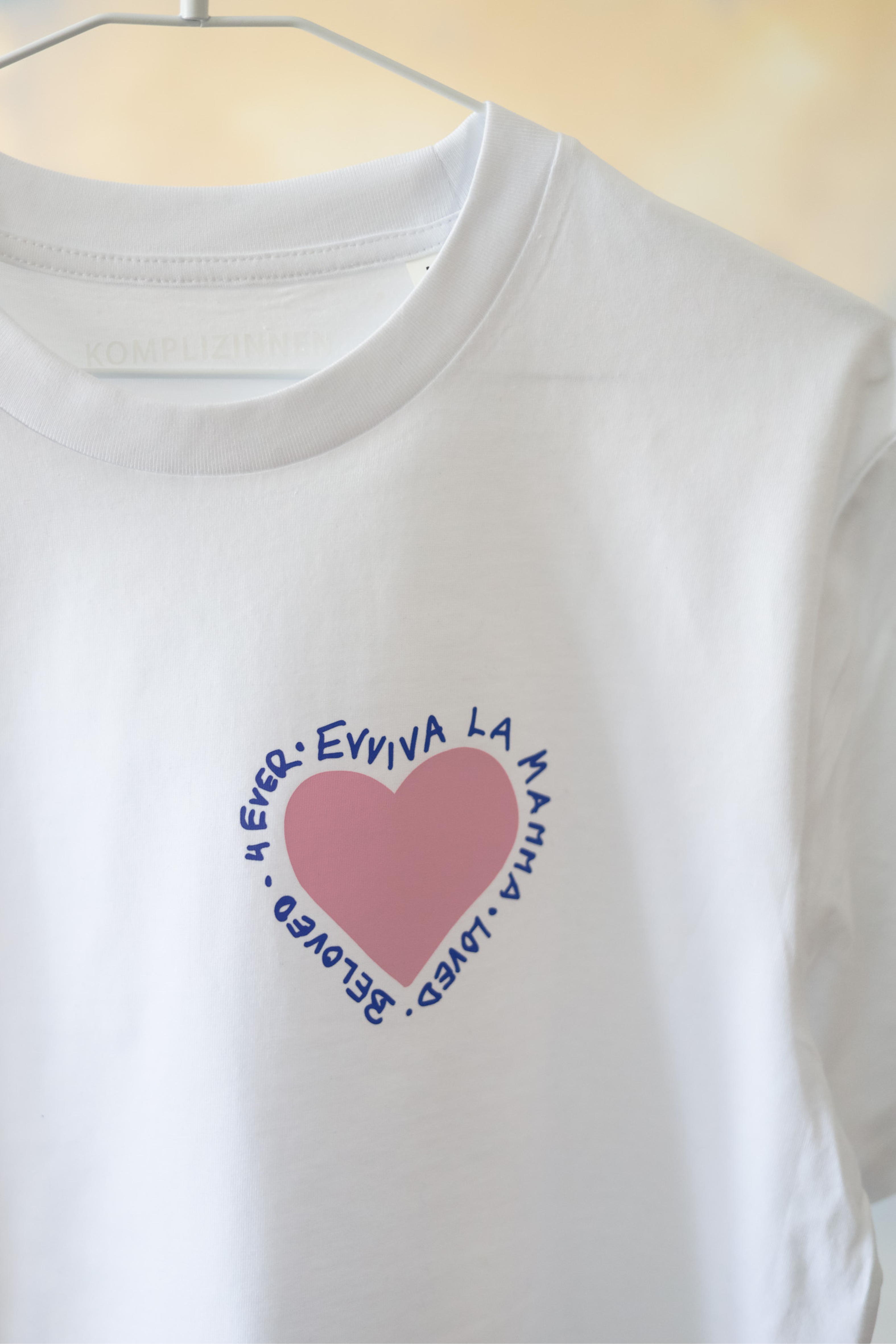 Shirt EVVIVA LA MAMMA white