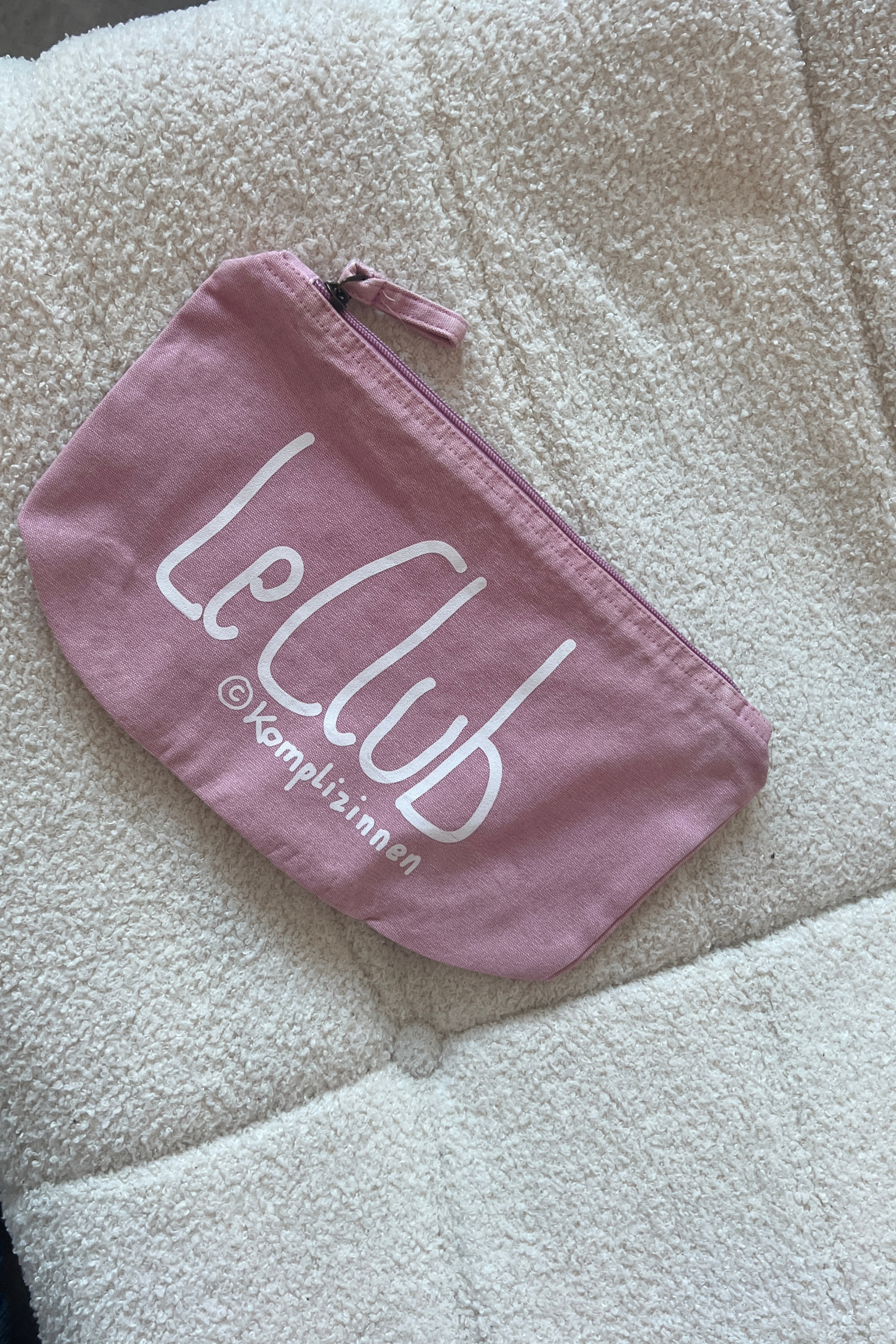 Pouchette LE CLUB rosé