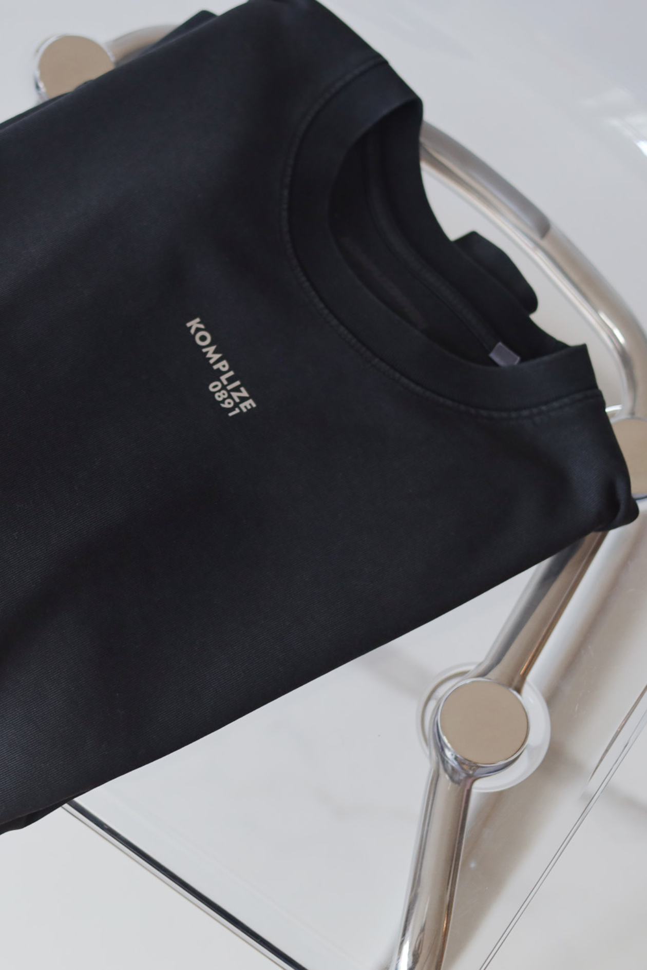Sweater KOMPLIZE vintage black/ silver