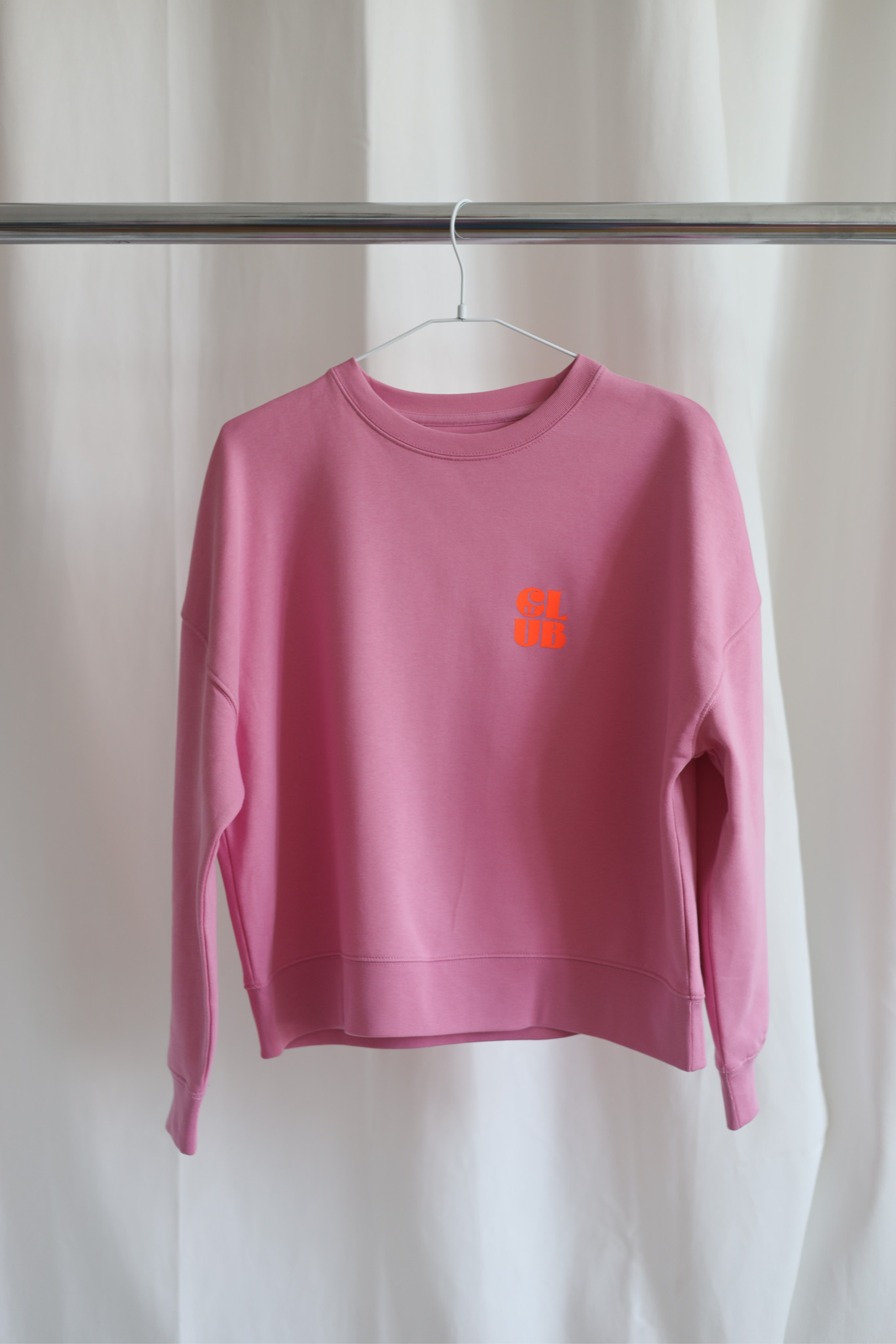 LE CLUB Sweater pink/ neon orange