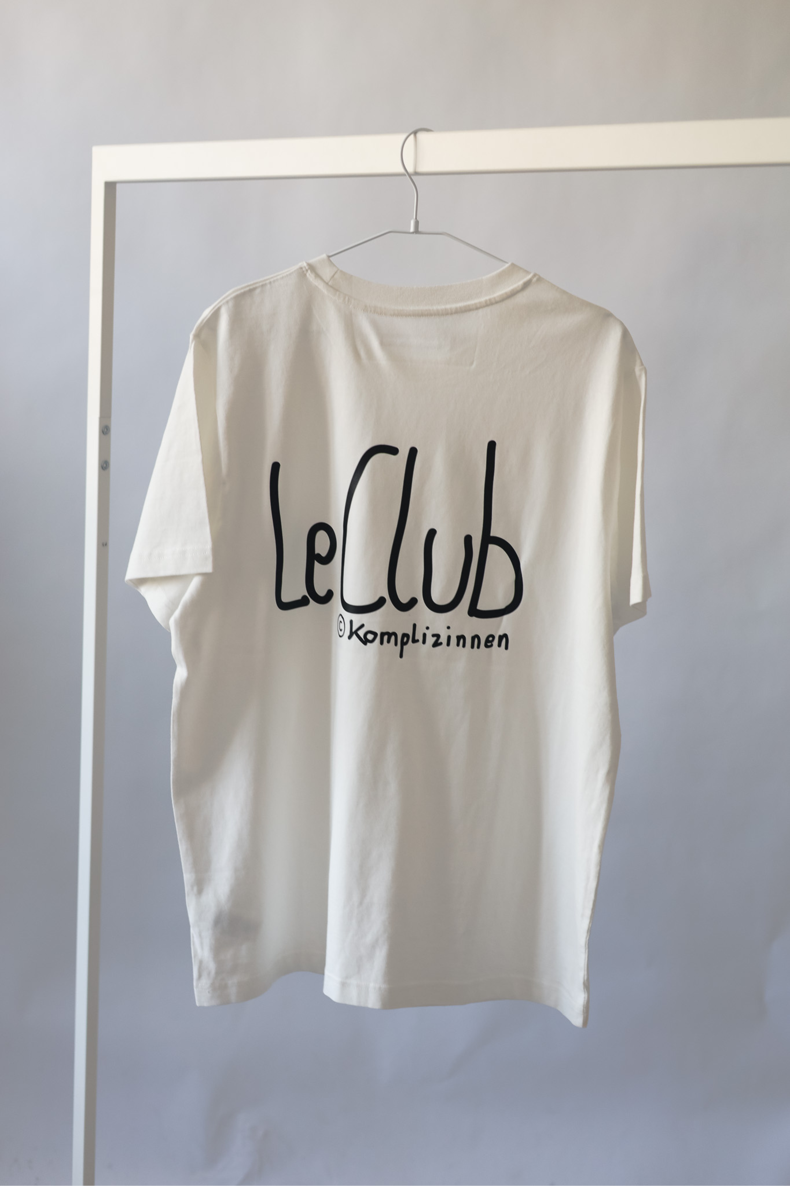 Shirt LE CLUB vintage white/ black