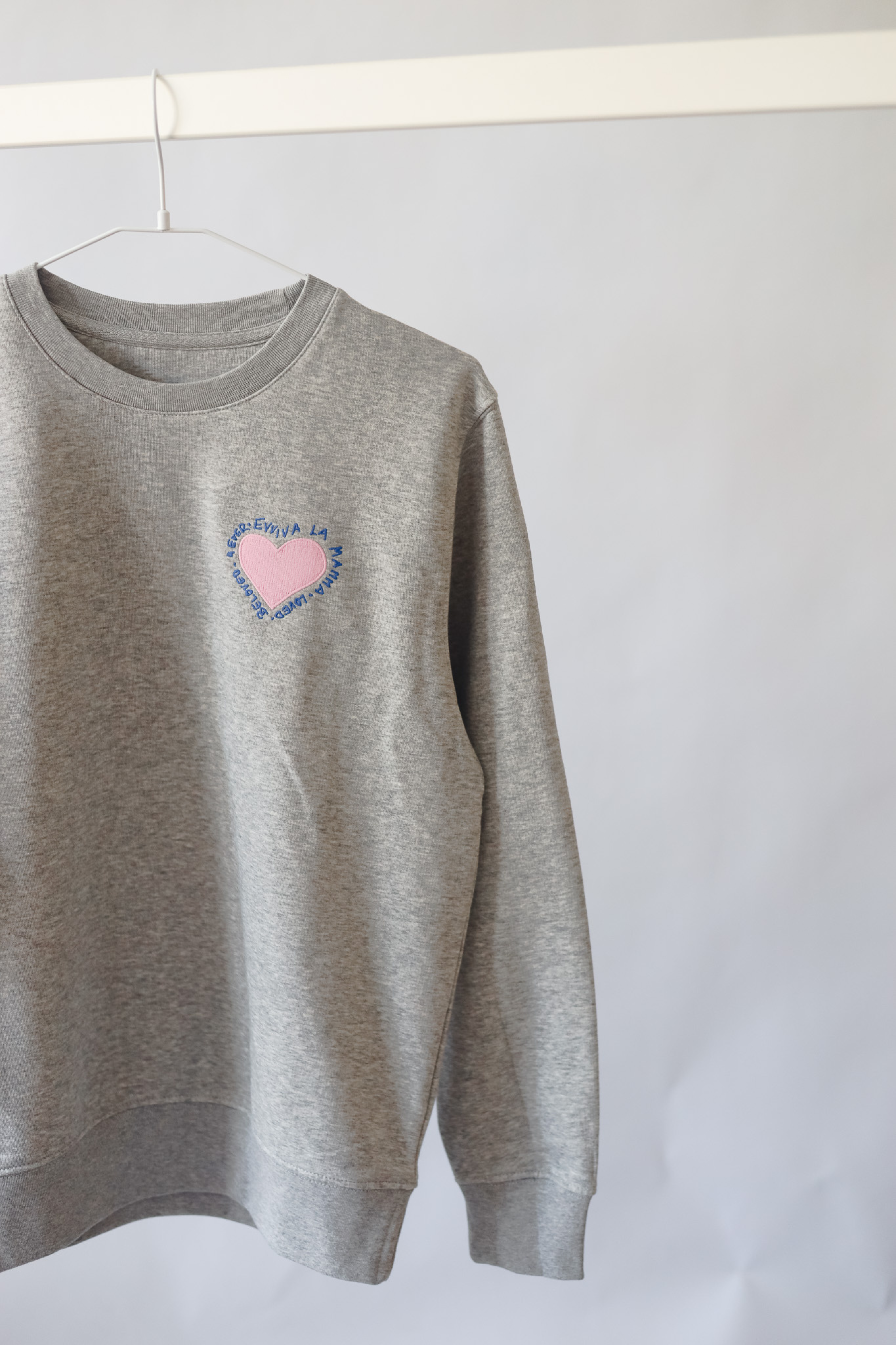 EVVIVA LA MAMMA Sweater grey