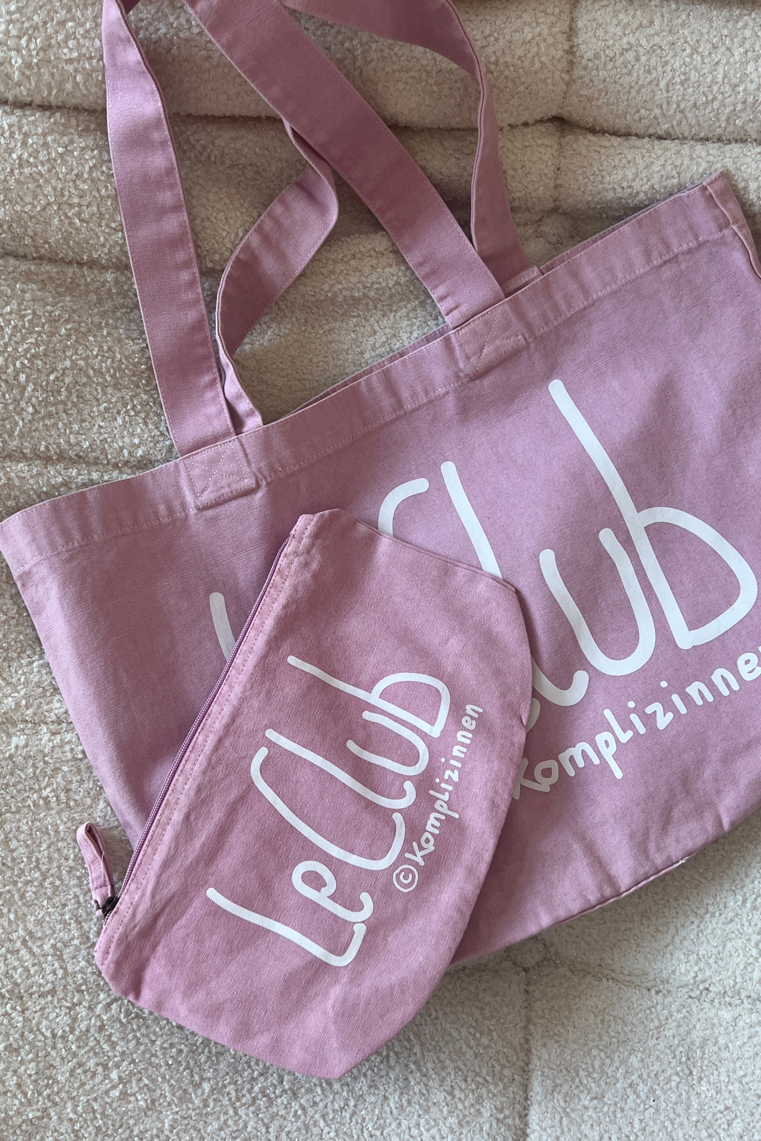 Pouchette LE CLUB rosé