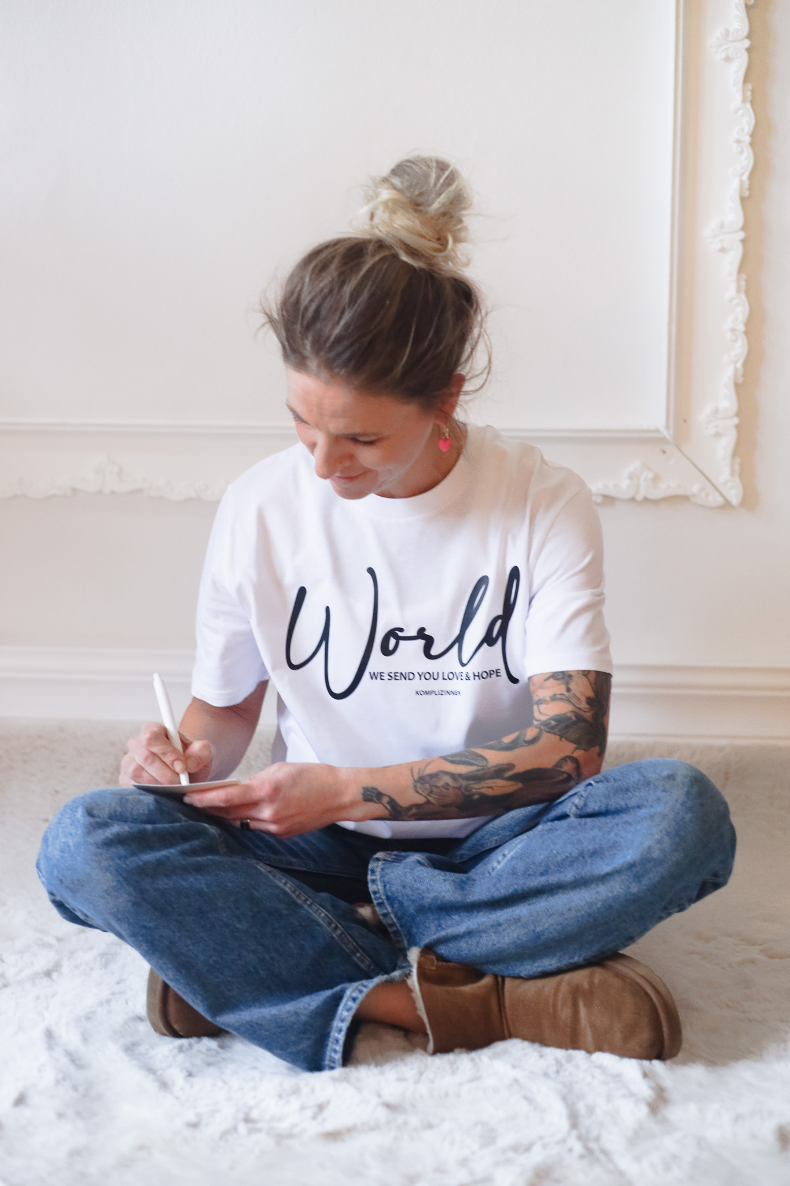 Shirt World Shirt white/ black