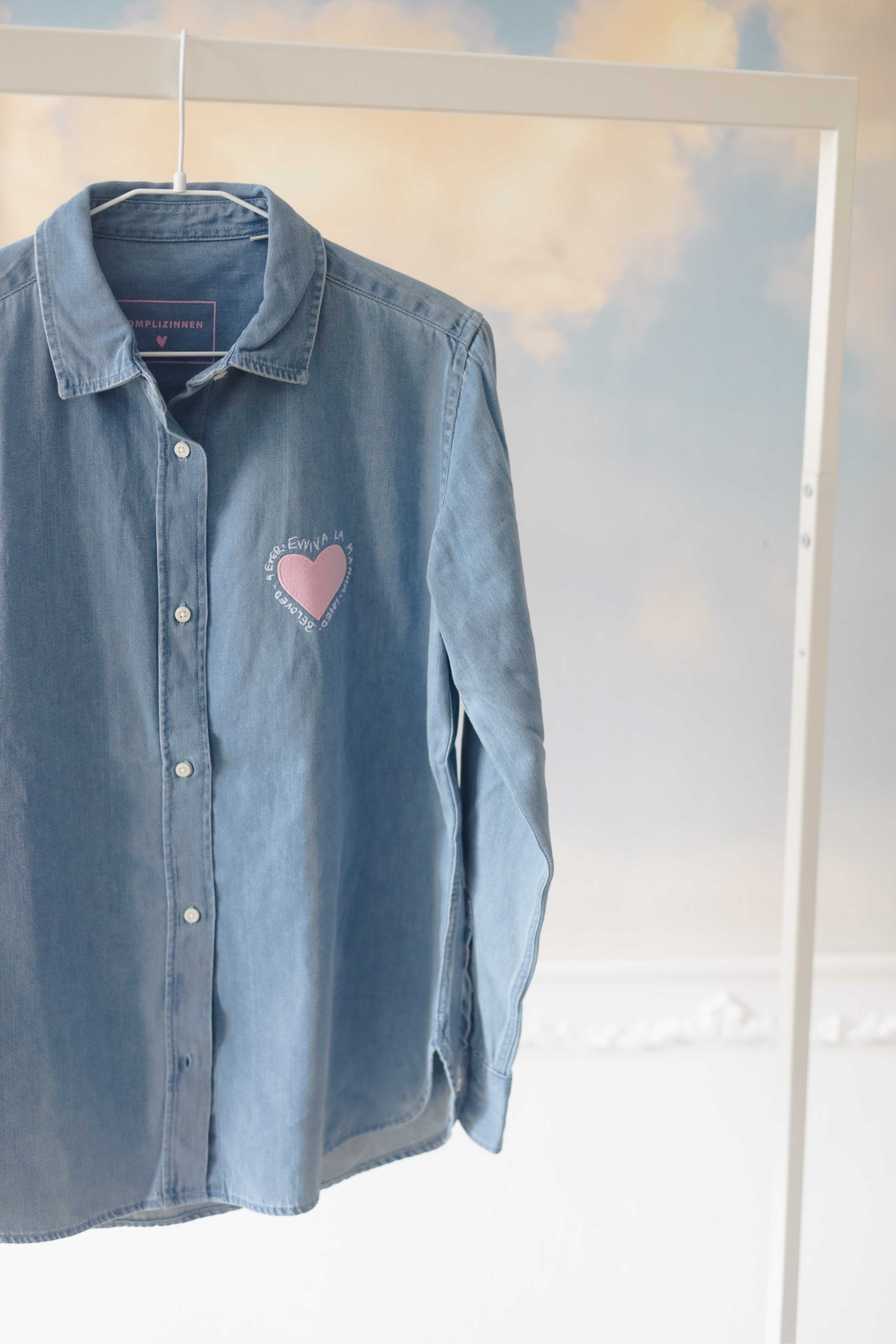 EVVIVA LA MAMMA Denim Hemd