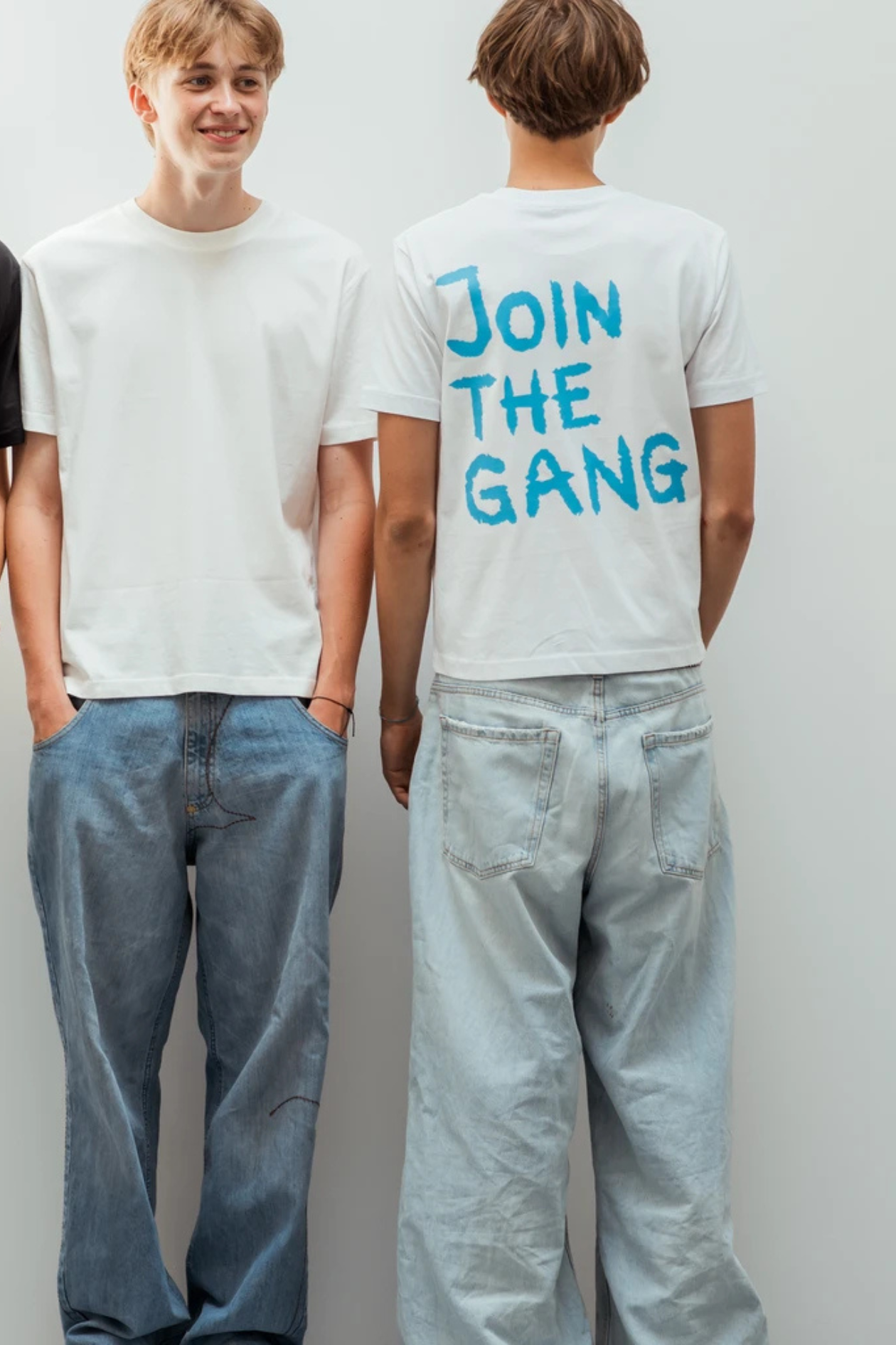 Shirt JOIN THE GANG black/ white