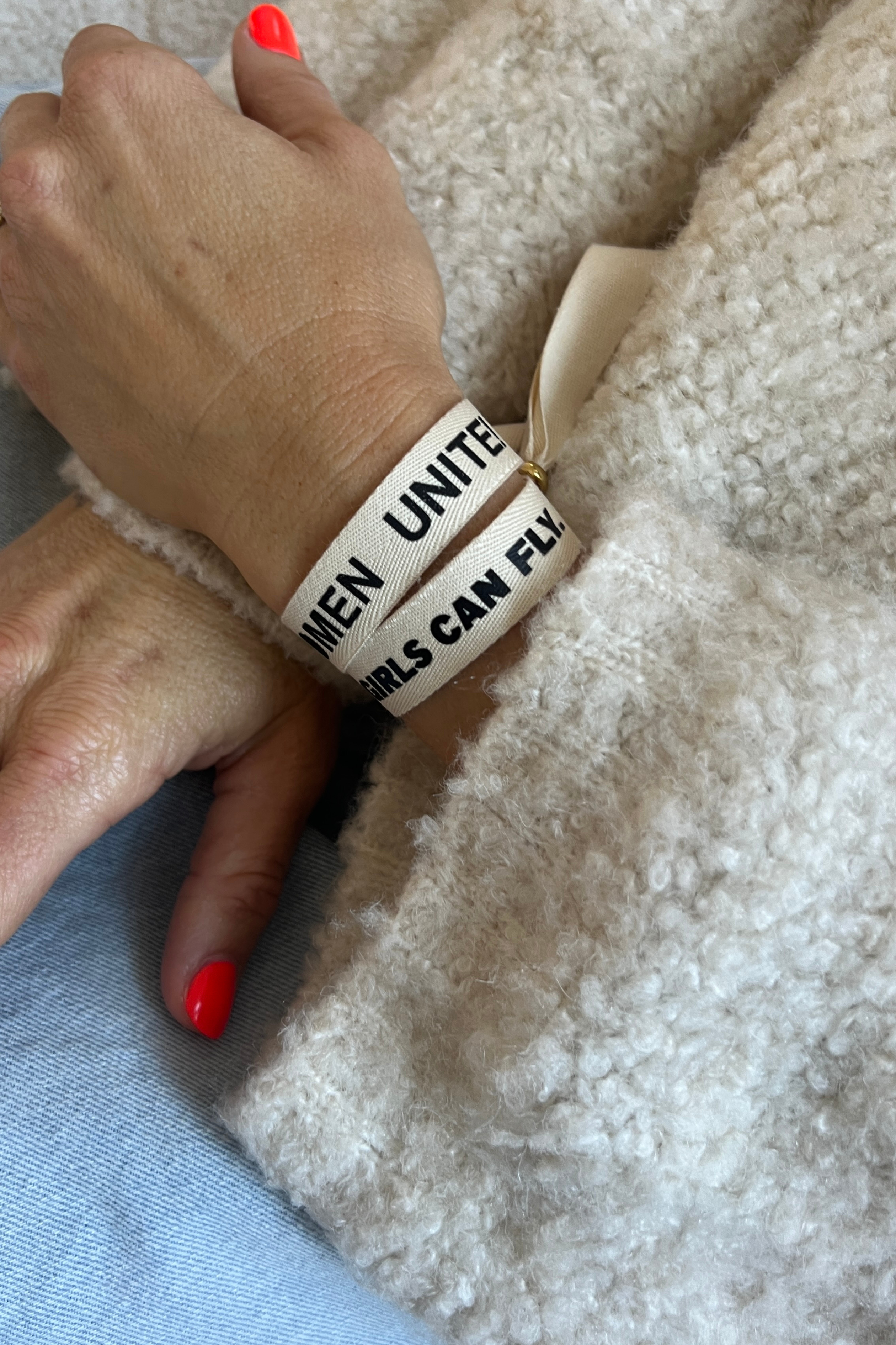 Cotton Armband WOMEN UNITE!