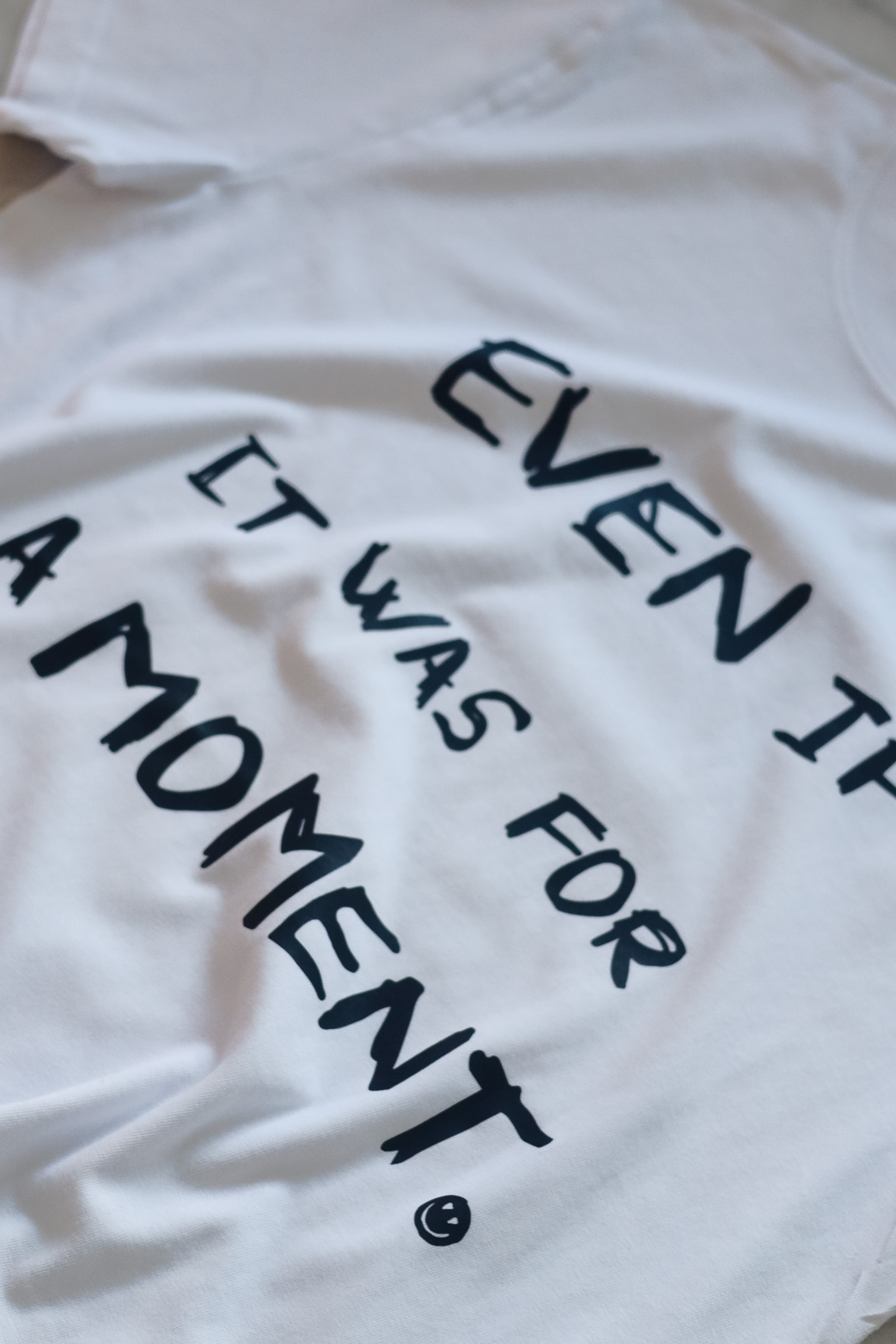 Shirt FOR A MOMENT white/ black