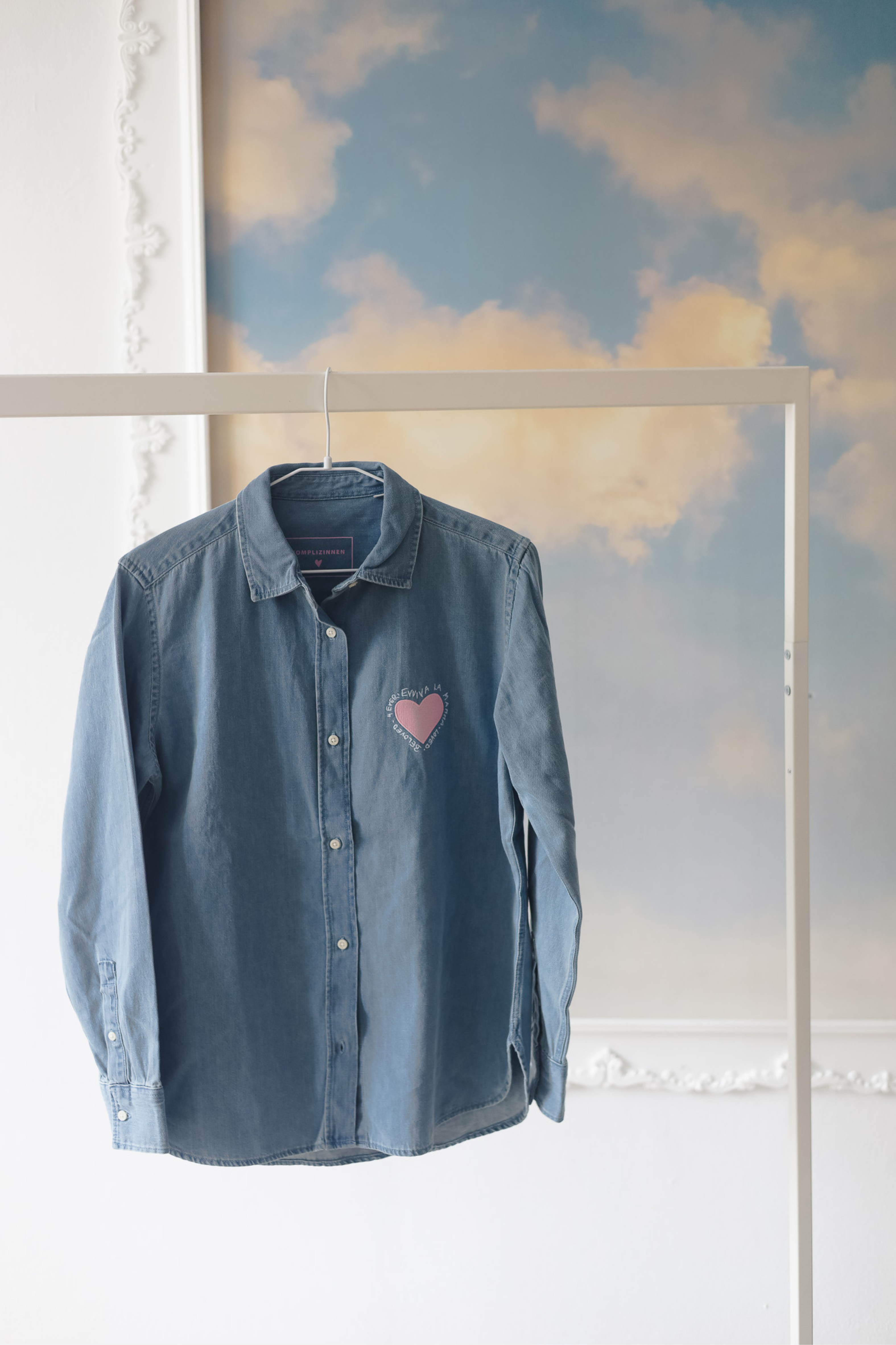 EVVIVA LA MAMMA Denim Hemd