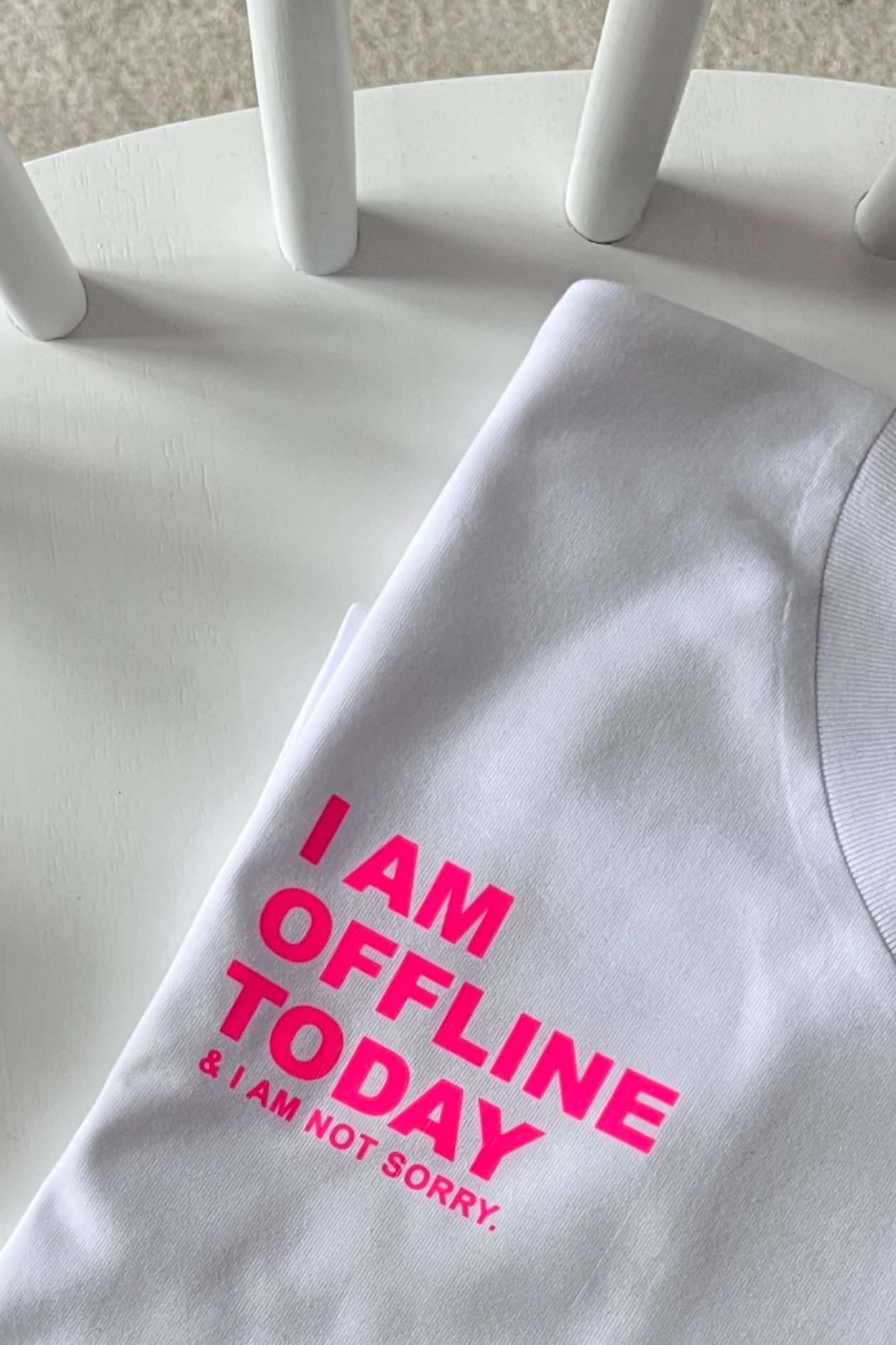 Shirt OFFLINE neon-pink