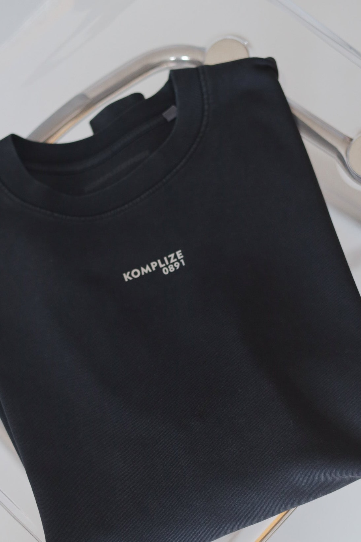 Sweater KOMPLIZE vintage black/ silver