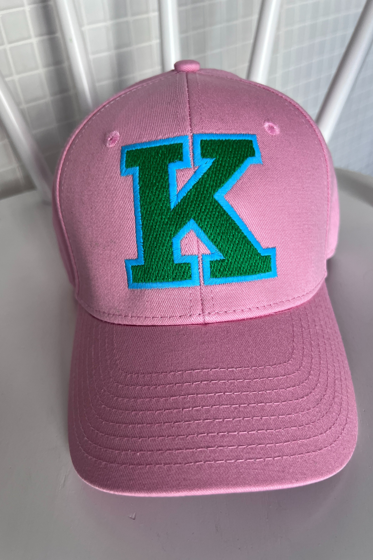 CAP K pink/ green-blue