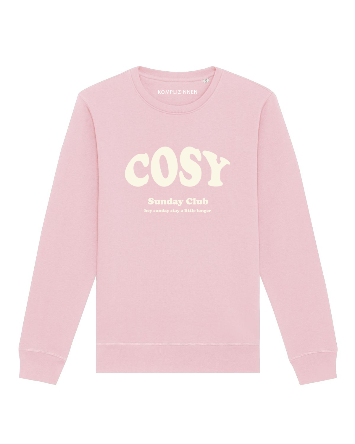 COSY Weekend Sweater rosa/ creme