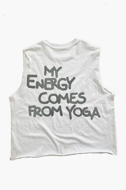 ENERGY YOGA Shirt Custom Cut/ onesize