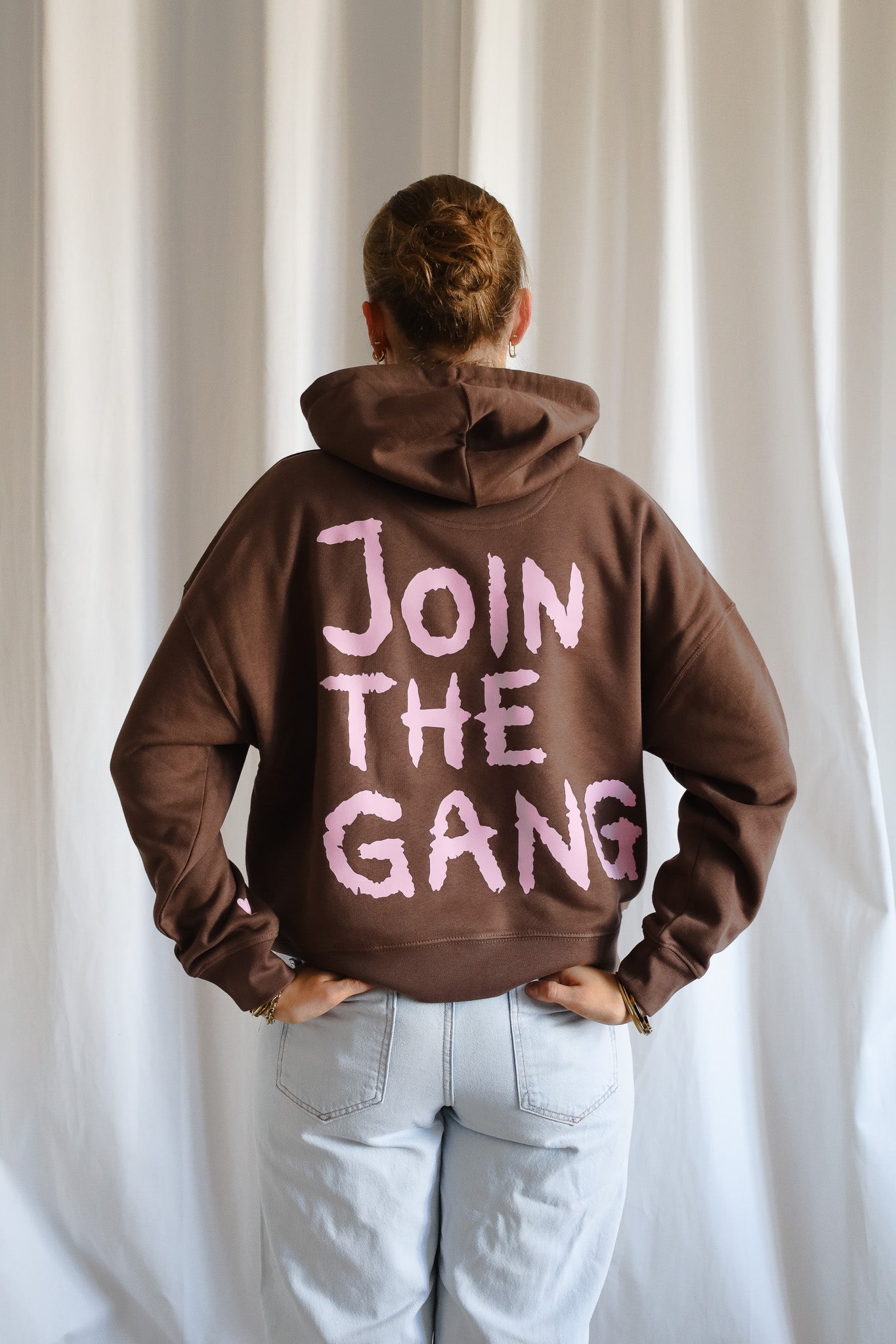 Hoodie Crop JOIN THE GANG